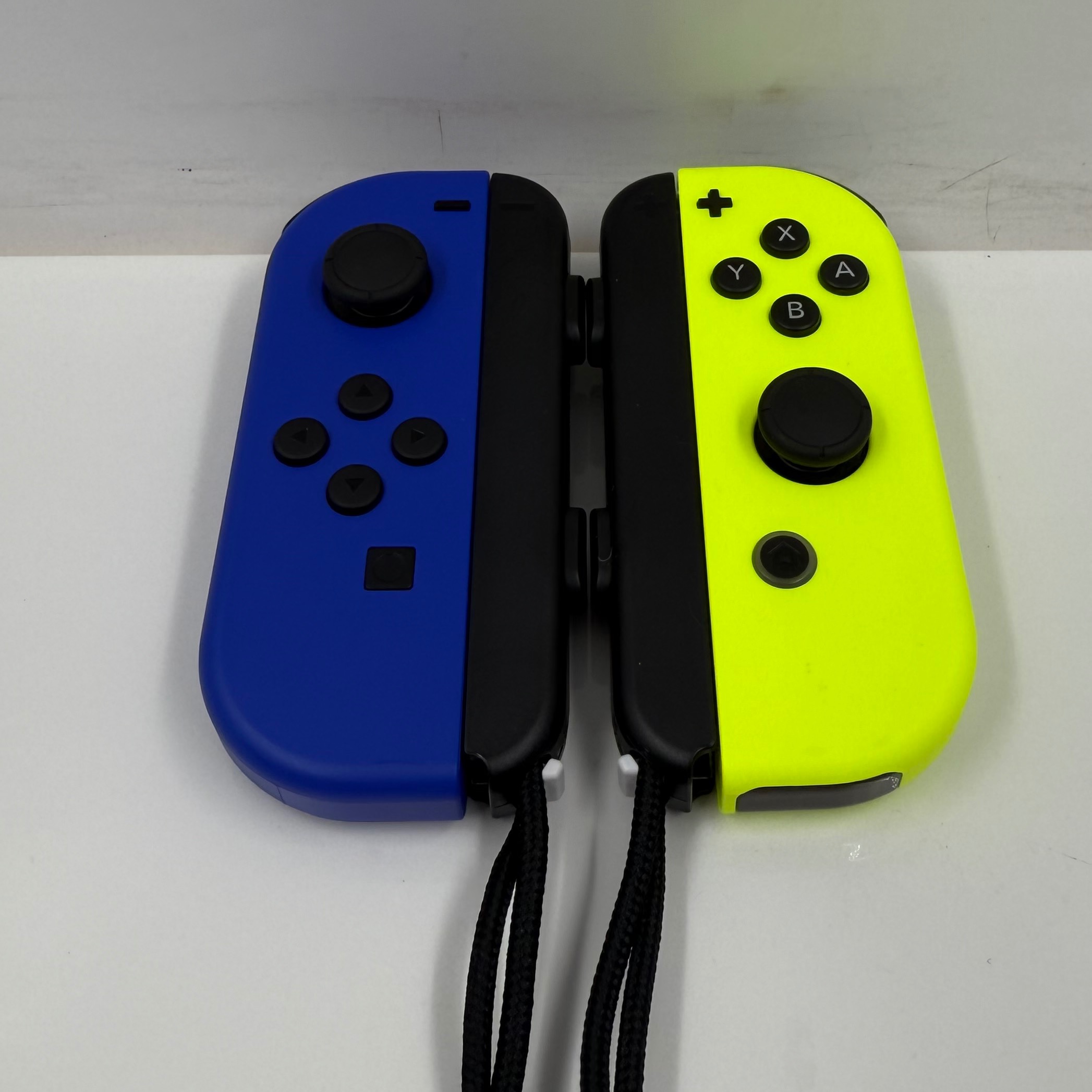 Product photo for JOY-CON CONTROLLER PAIR - BLUE/NEON YELLOW
