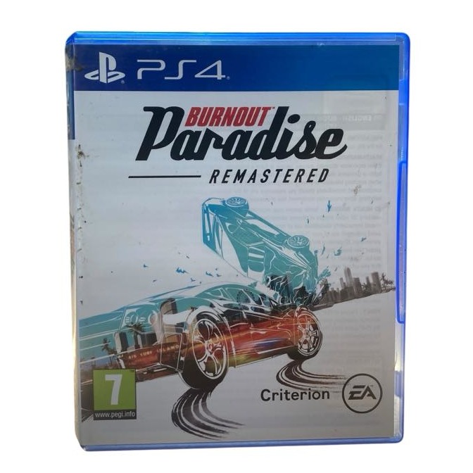 Product photo for Burnout Paradise Remastered (7) - PlayStation 4 game