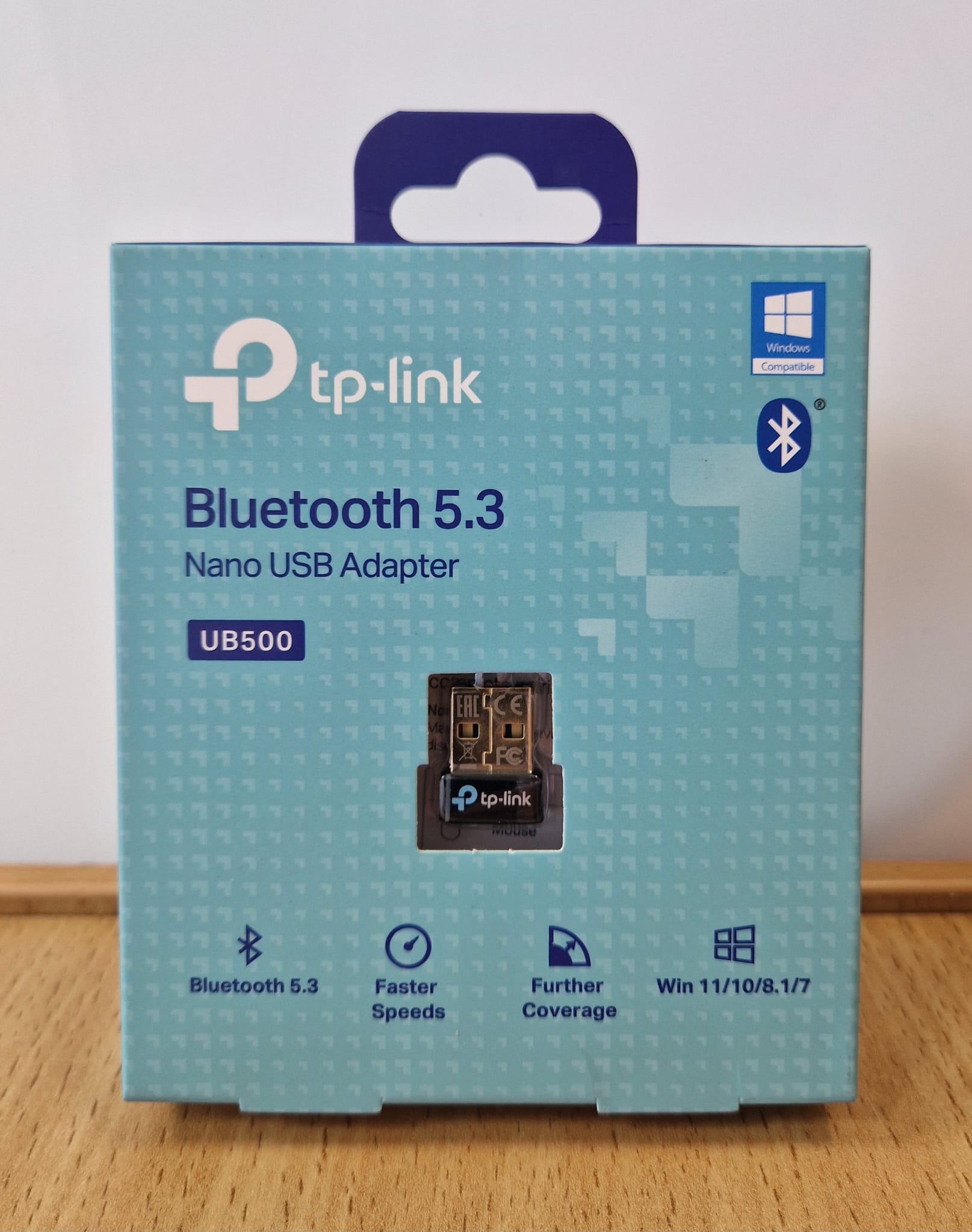 Product photo for TP-Link  TP‑Link UB500 Bluetooth 5.3 Nano USB Adapter – Brand New Sealed 12 m Warranty