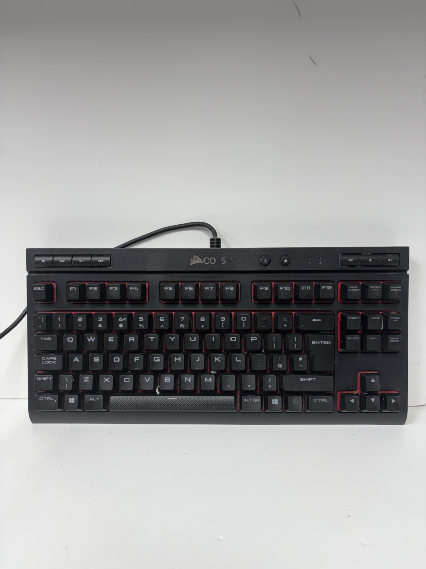 Product photo for CORSAIR MECHANICAL KEYBOARD UNBOXED