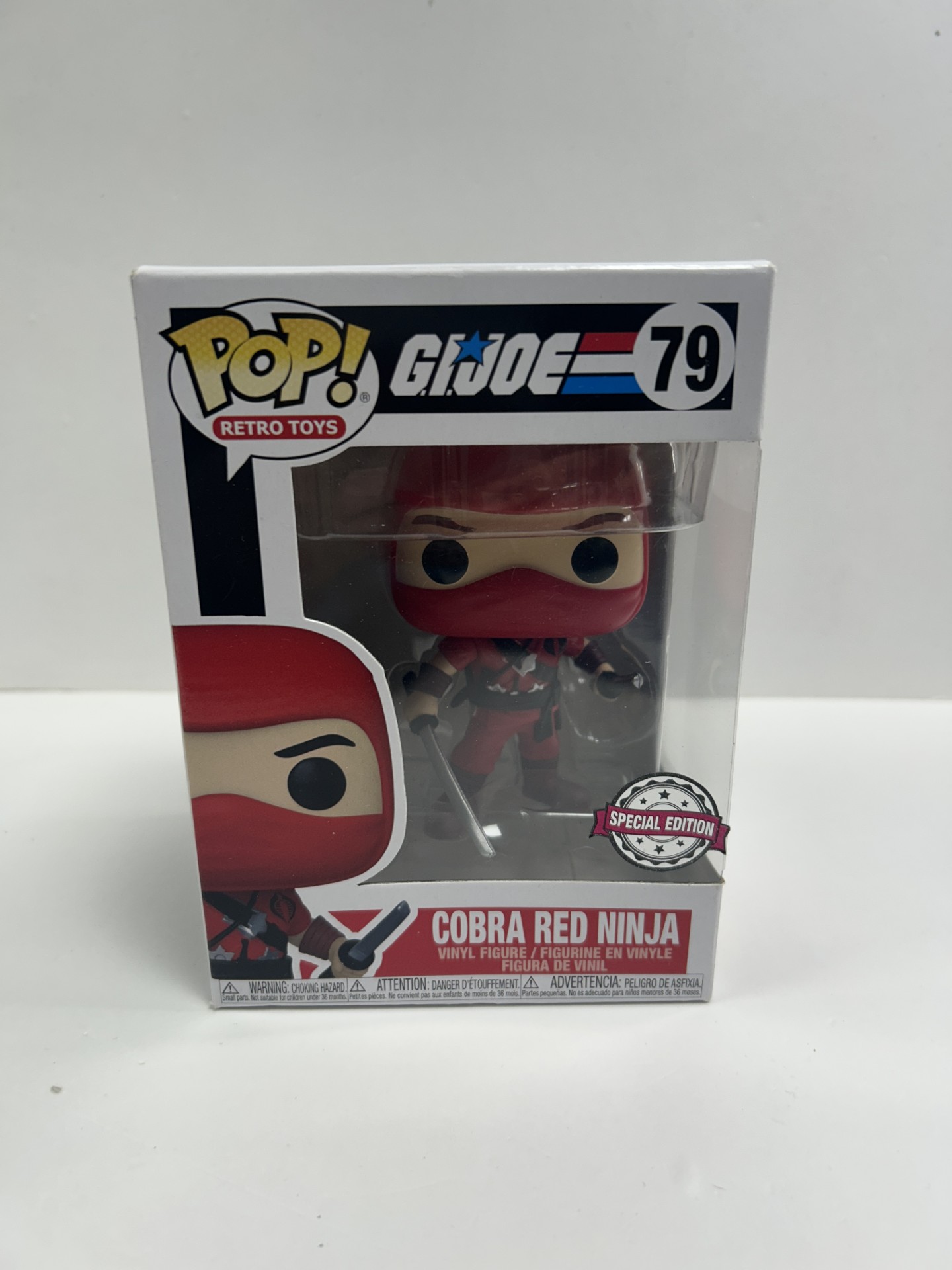 Product photo for FUNKO POP  FUNKO POP FIGURE GIJO COBRA RED NINJA 79 BOXED