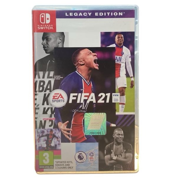 Product photo for Fifa 21 (3) - Nintendo switch game