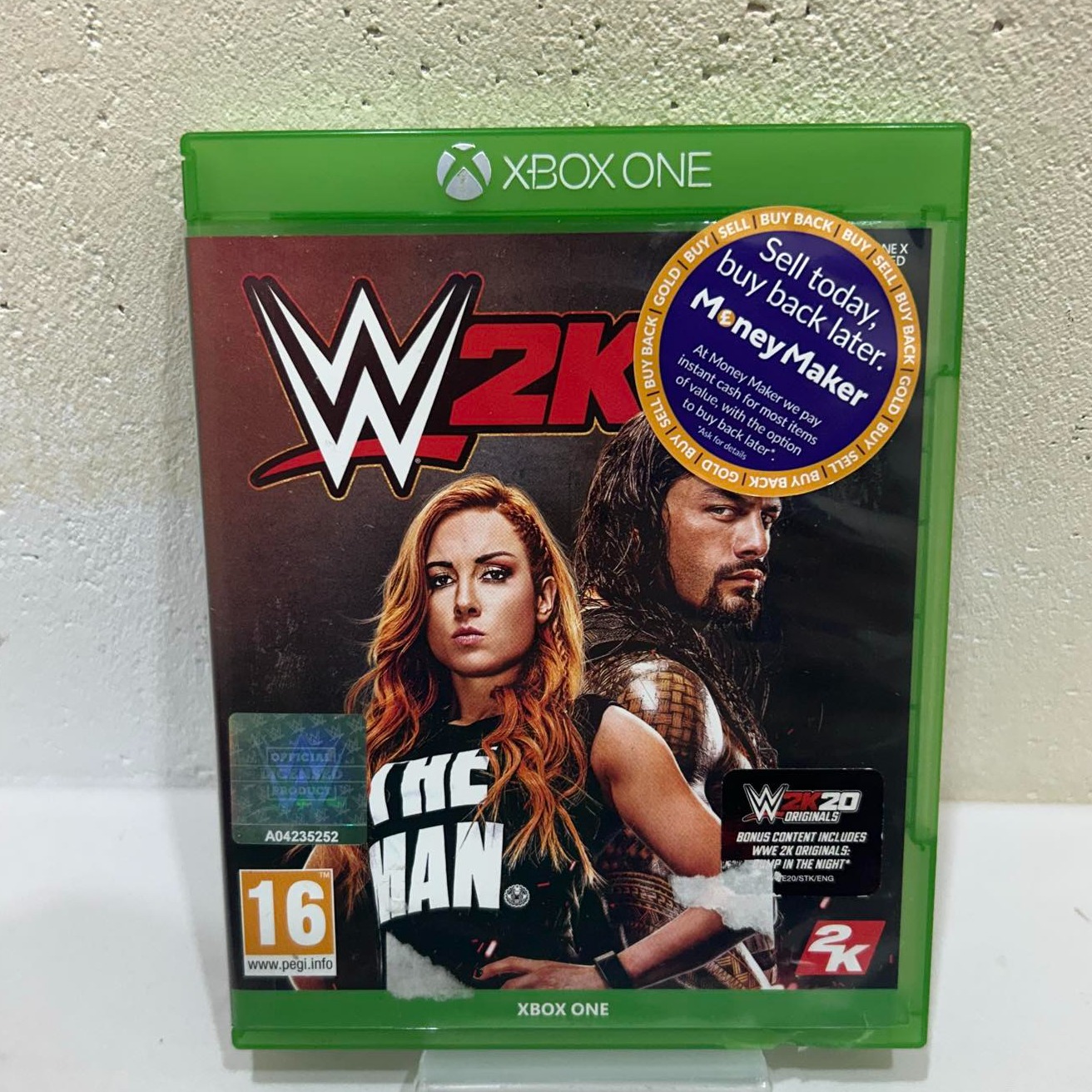 Product photo for WWE 2K20 for Xbox One