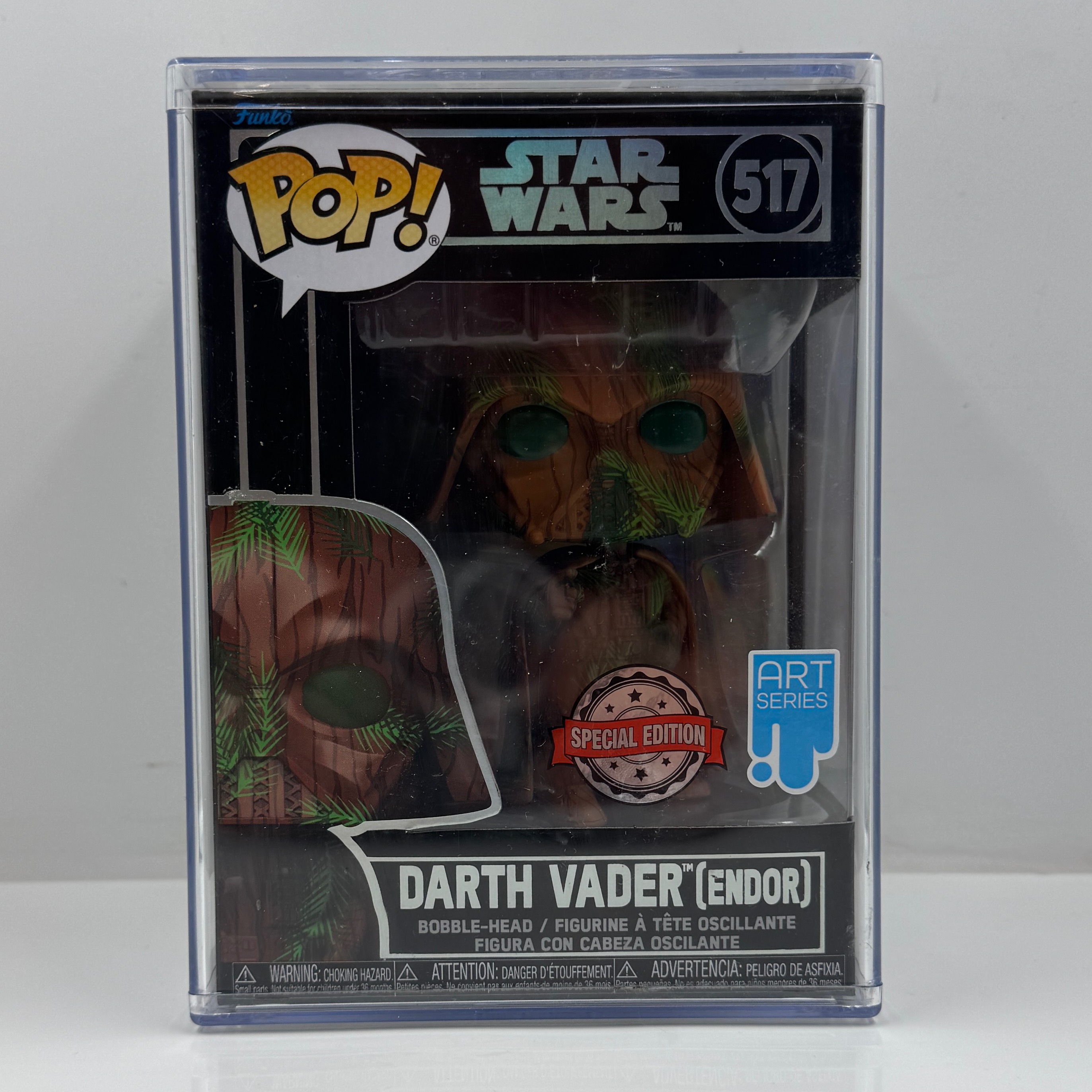 Product photo for POP! STAR WARS 517 DARTH VADER [ENDOR] ART SERIES