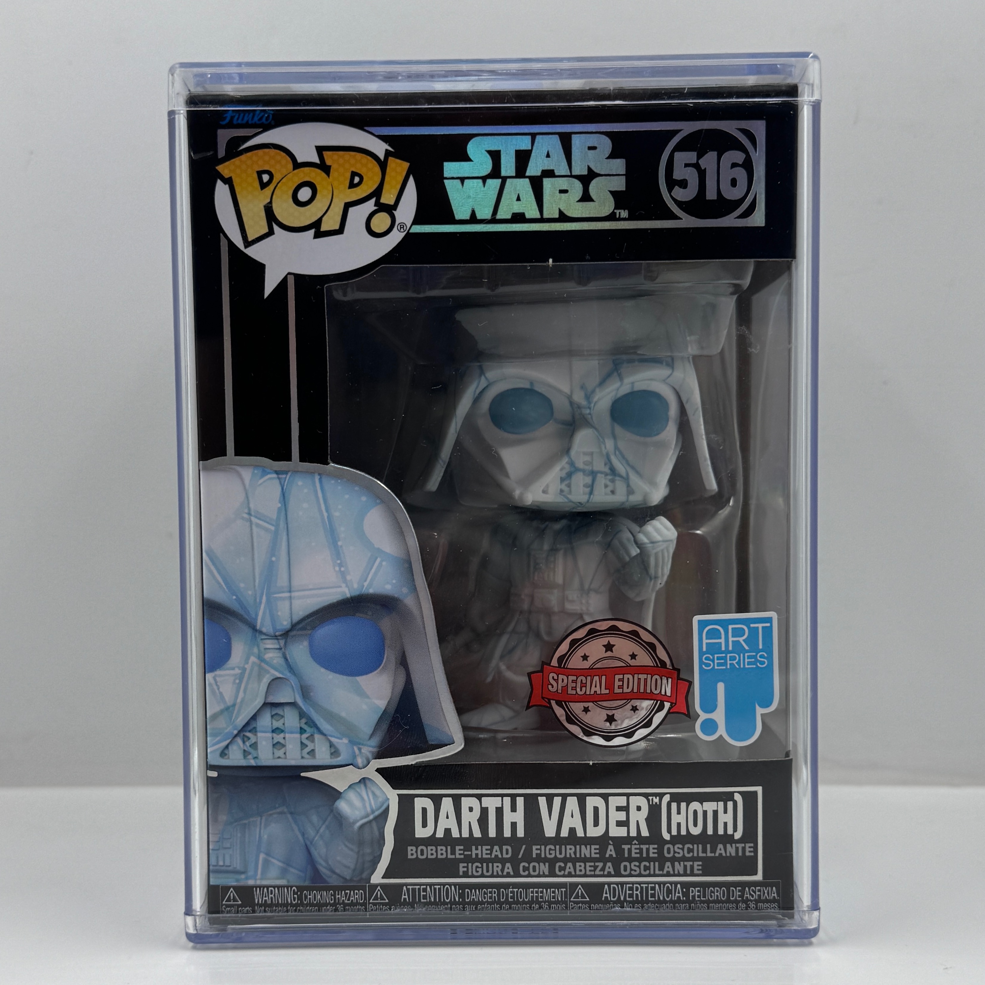 Product photo for POP! STAR WARS 516 DARTH VADER [HOTH] ART SERIES