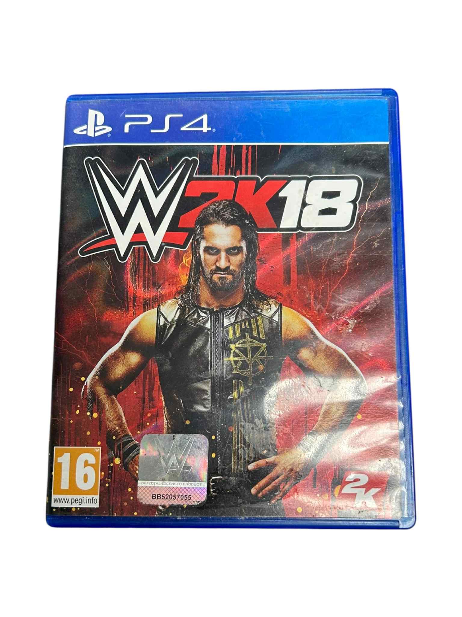 Product photo for WWE 2K18 (16) - PlayStation 4 Game