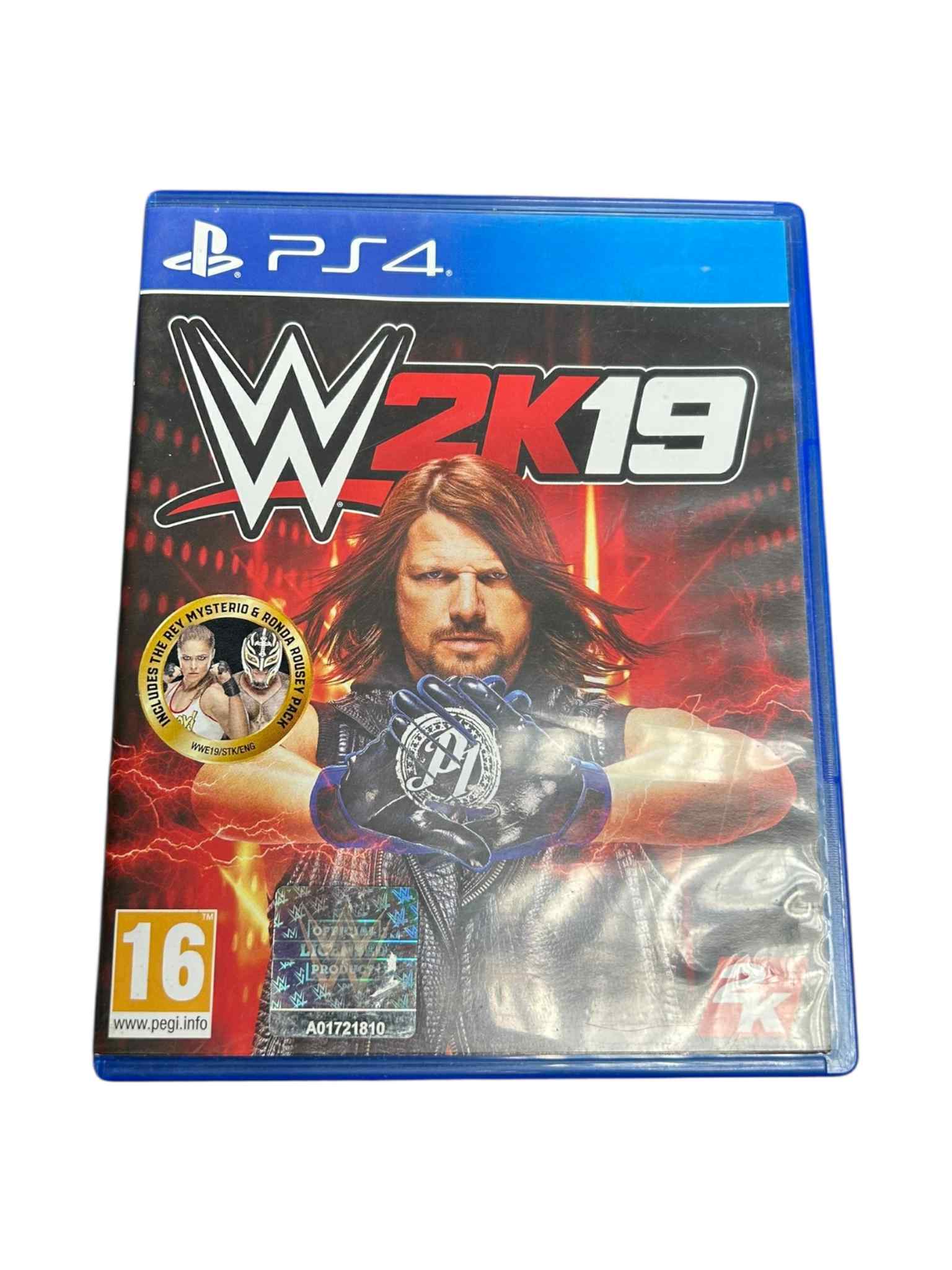 Product photo for WWE 2K19 - No DLC (16) PlayStation 4 Game