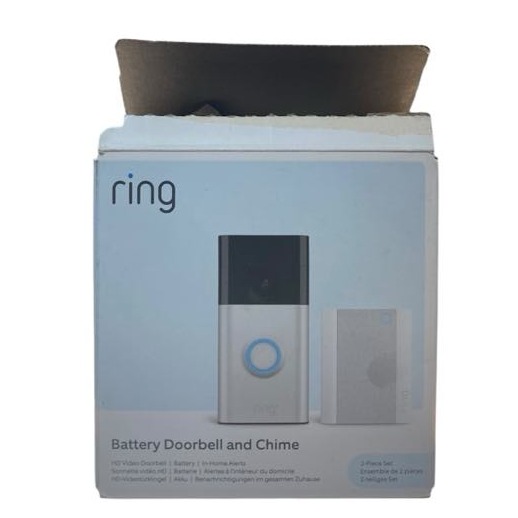 Product photo for Ring Doorbell 3 & Chime, 2 Pc Set