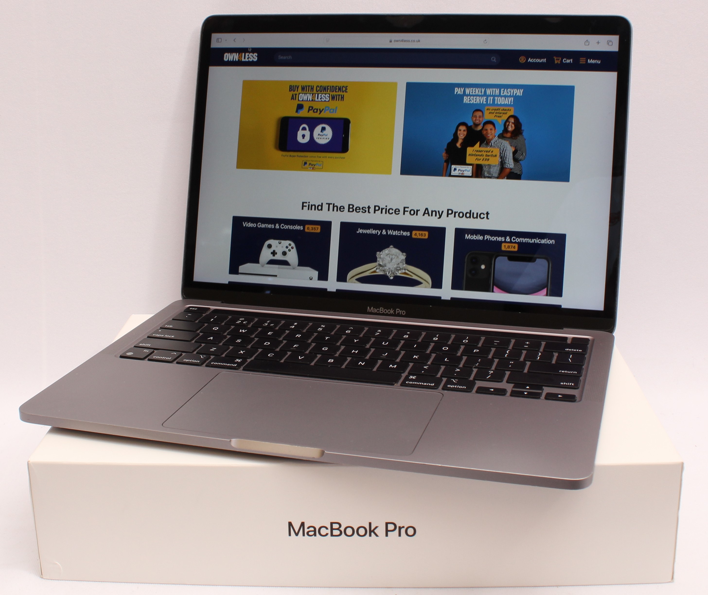 Product photo for Apple MacBook Pro 2020 13