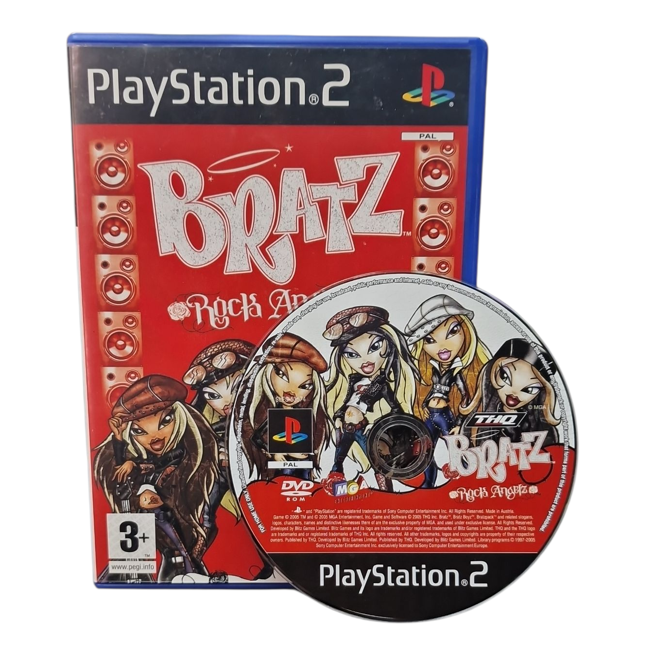 Product photo for Bratz: Rock Angelz - Sony PlayStation 2 Game (3)