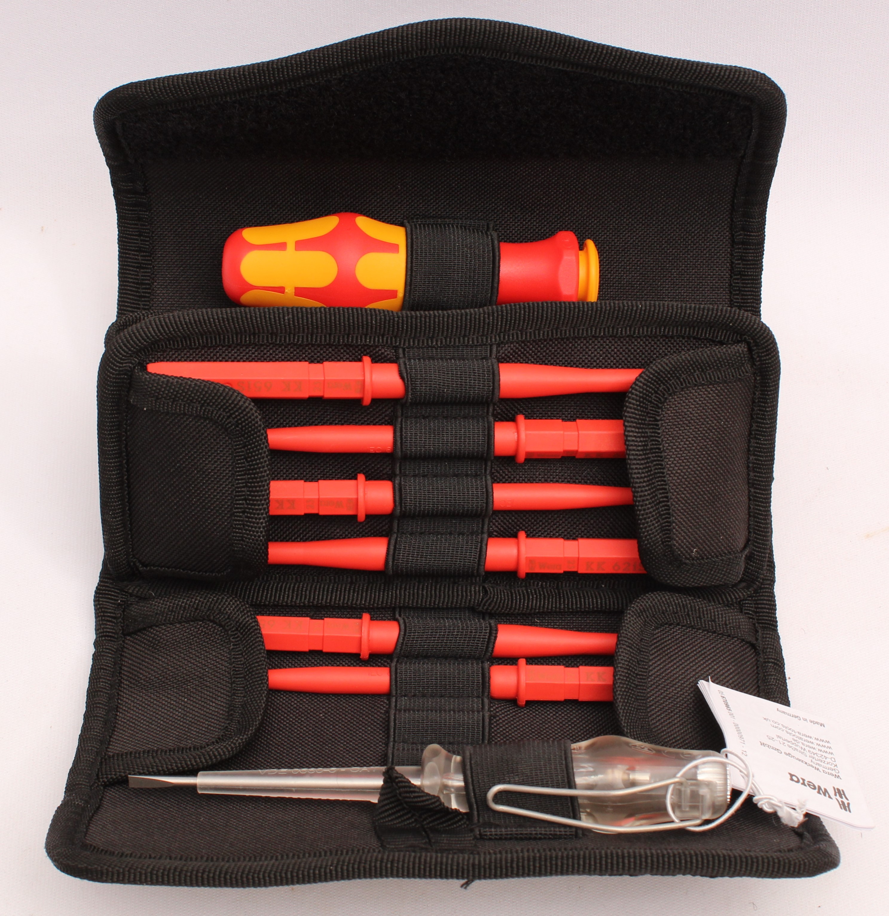Product photo for Wera Kraftfrom Plus 16 Piece Voltage Testing Screwdriver Set (U)