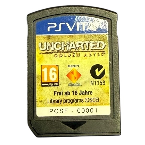 Product photo for Uncharted Golden Abyss PS Vita Cartridge Only
