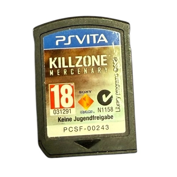 Product photo for Kill Zone Mercenary PS Vita Cartridge Only