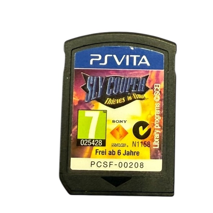 Product photo for Sly Cooper PS Vita Cartridge Only
