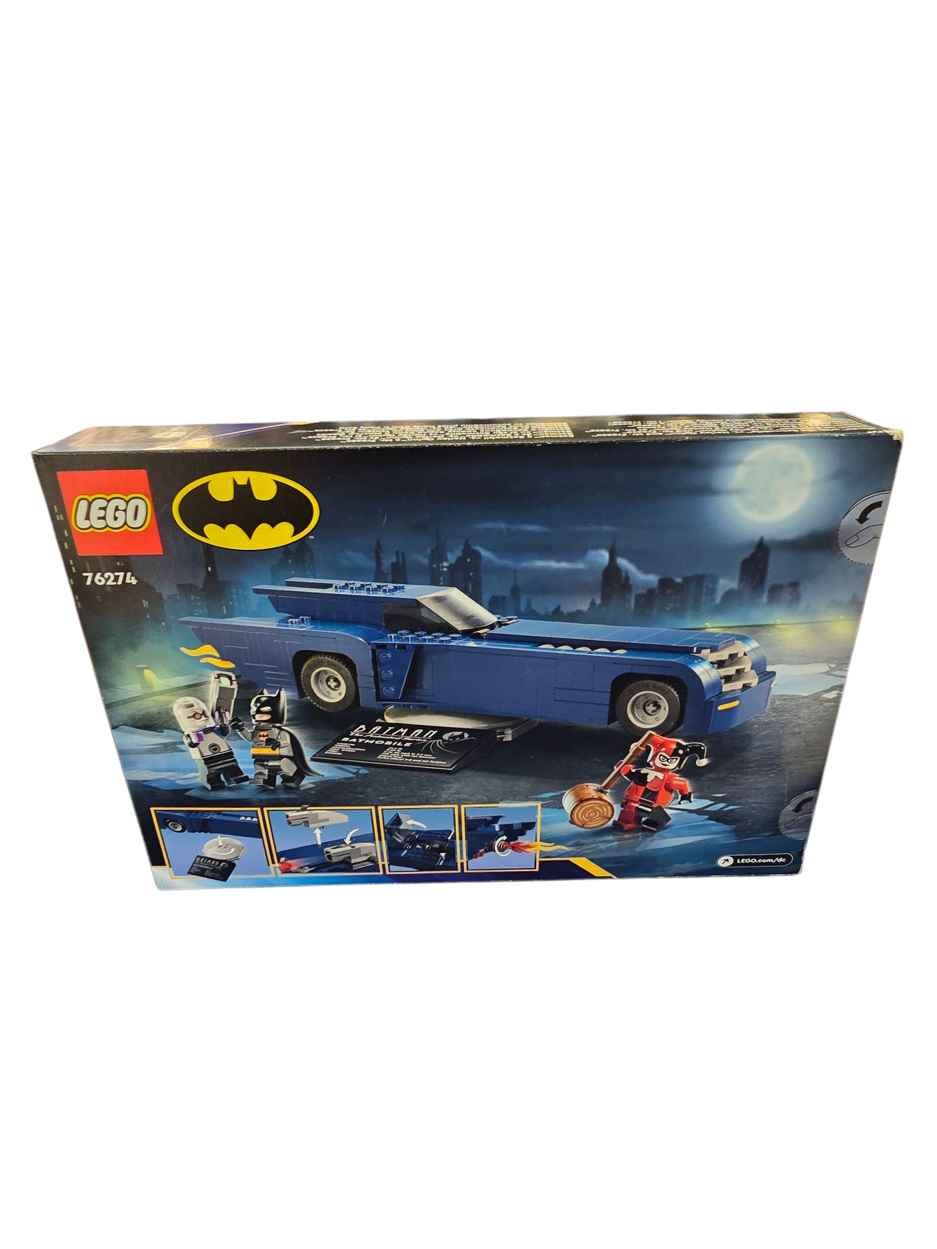 Product photo for LEGO  LEGO® DC Batman with the Batmobile vs. Harley Quinn & Mr. Freeze (76274)