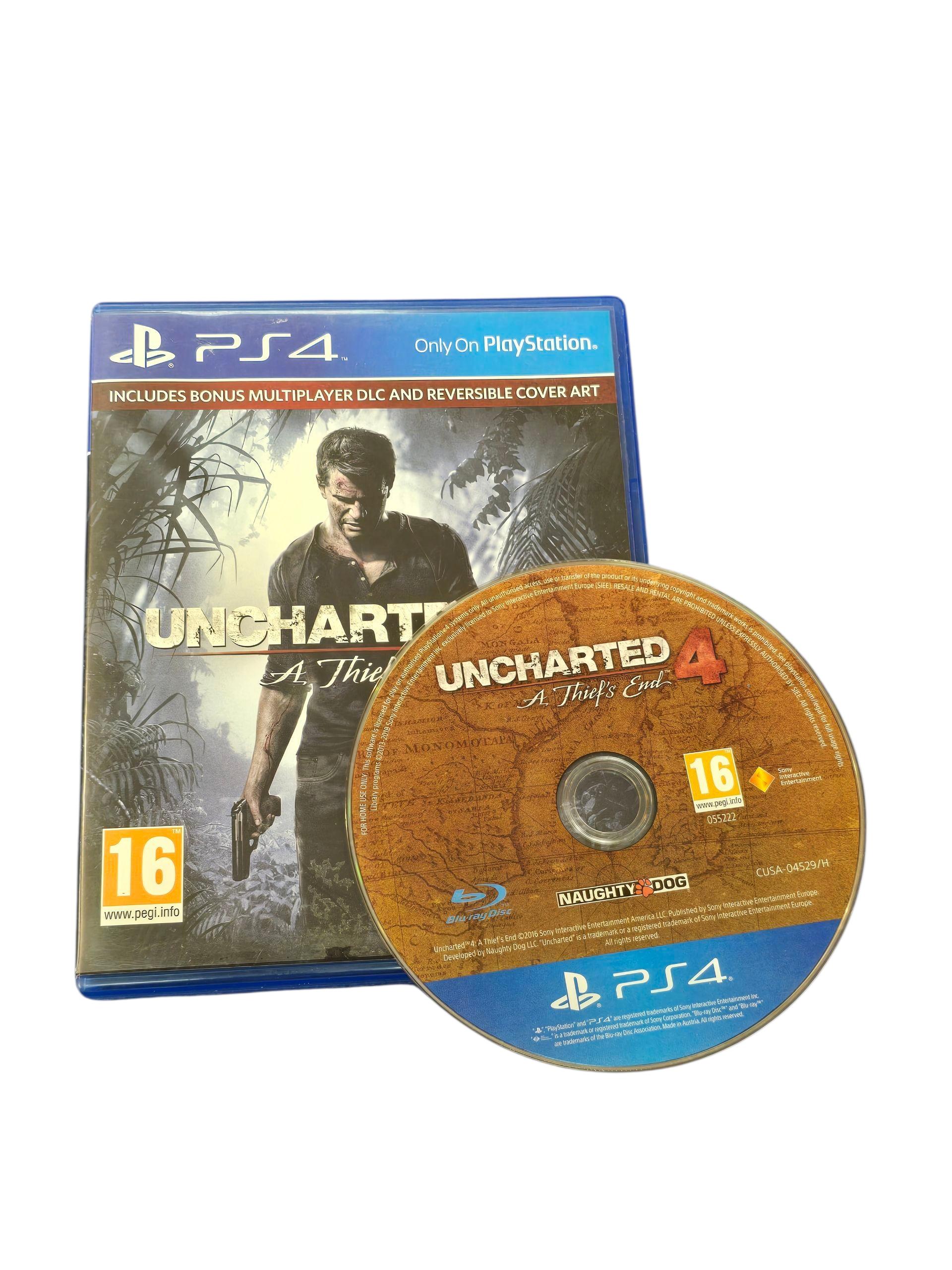 Product photo for Uncharted A Theifs End PS4