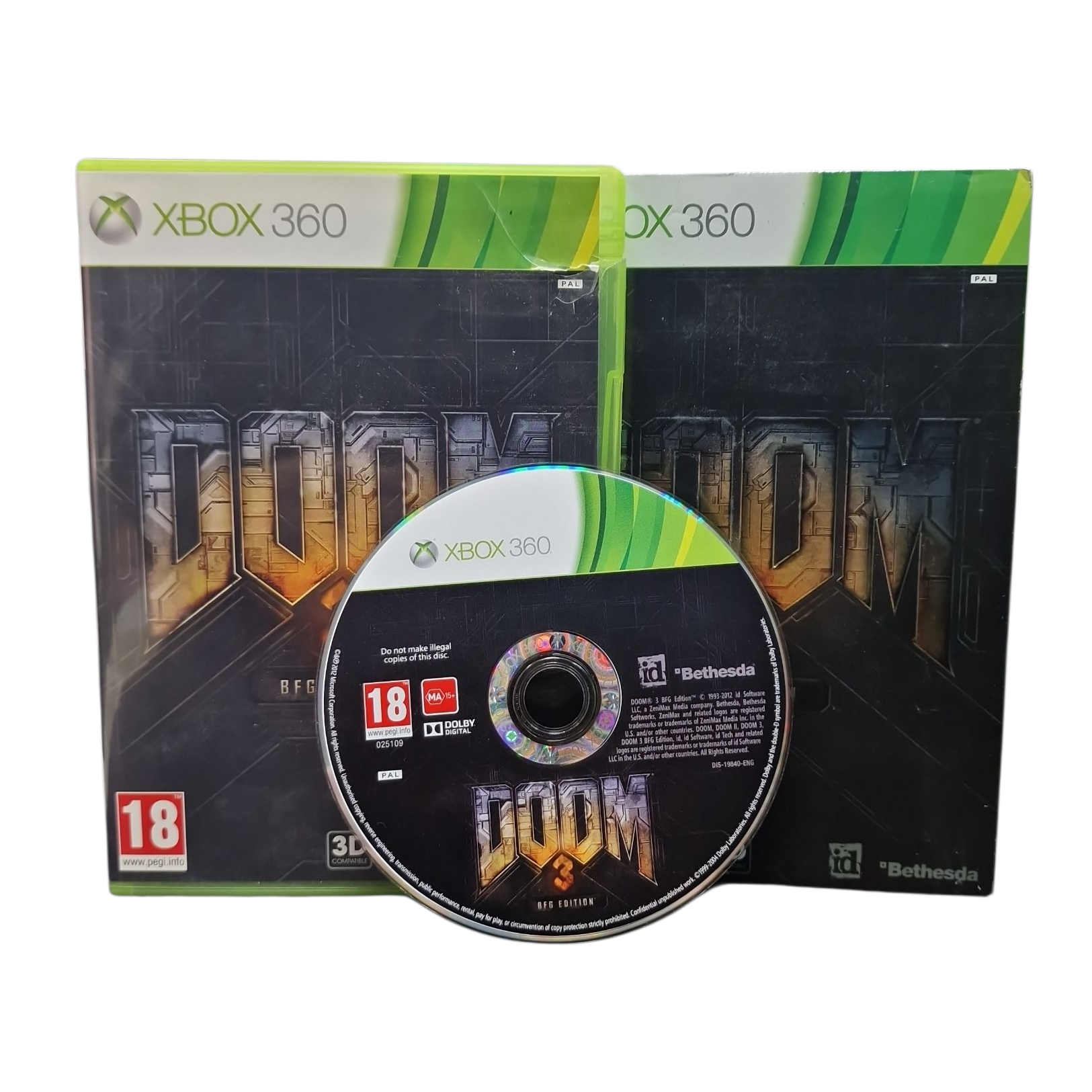 Product photo for Doom 3 BFG Edition - Xbox 360 Game (18)