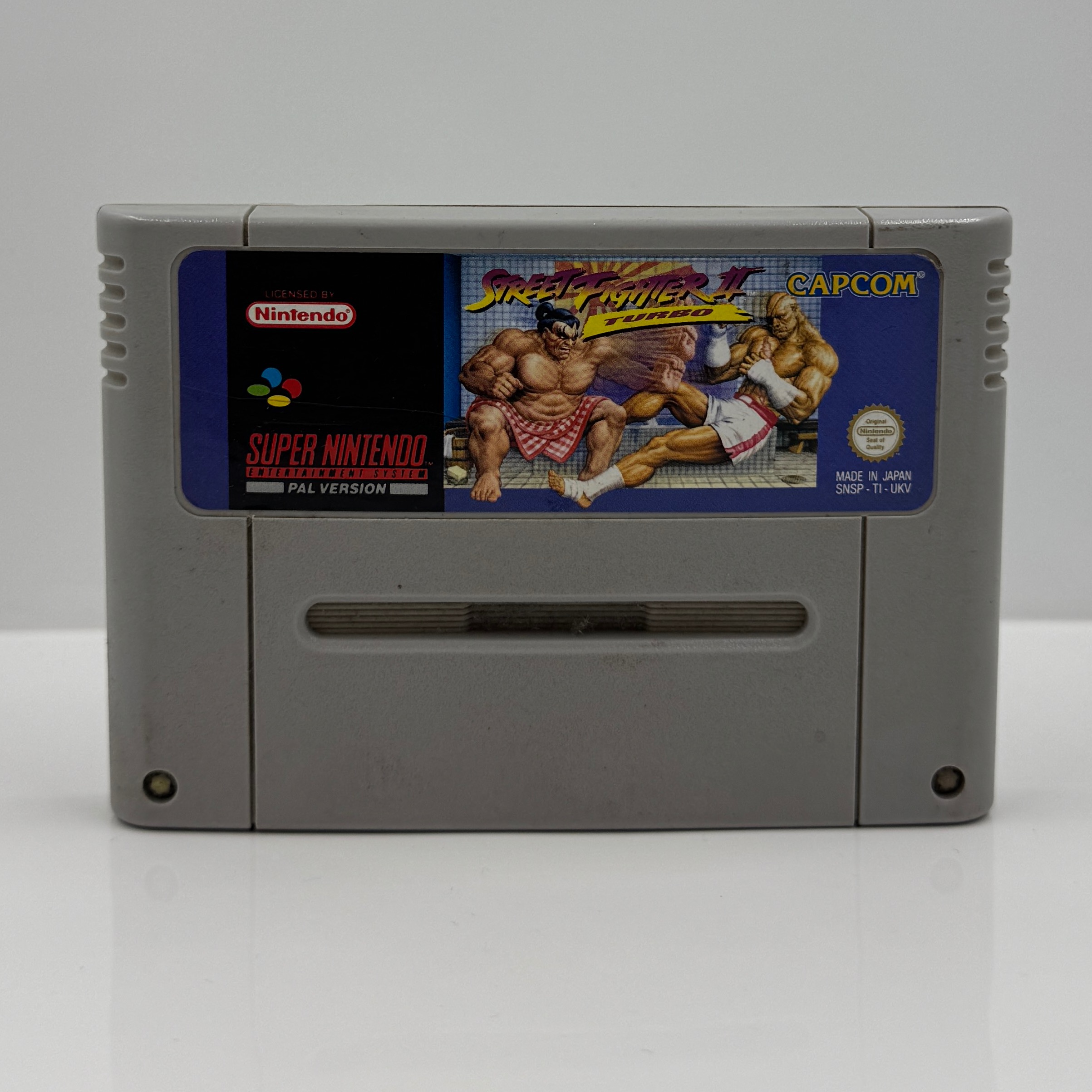 Product photo for STREET FIGHTER 2 TURBO NINTENDO SNES GAME