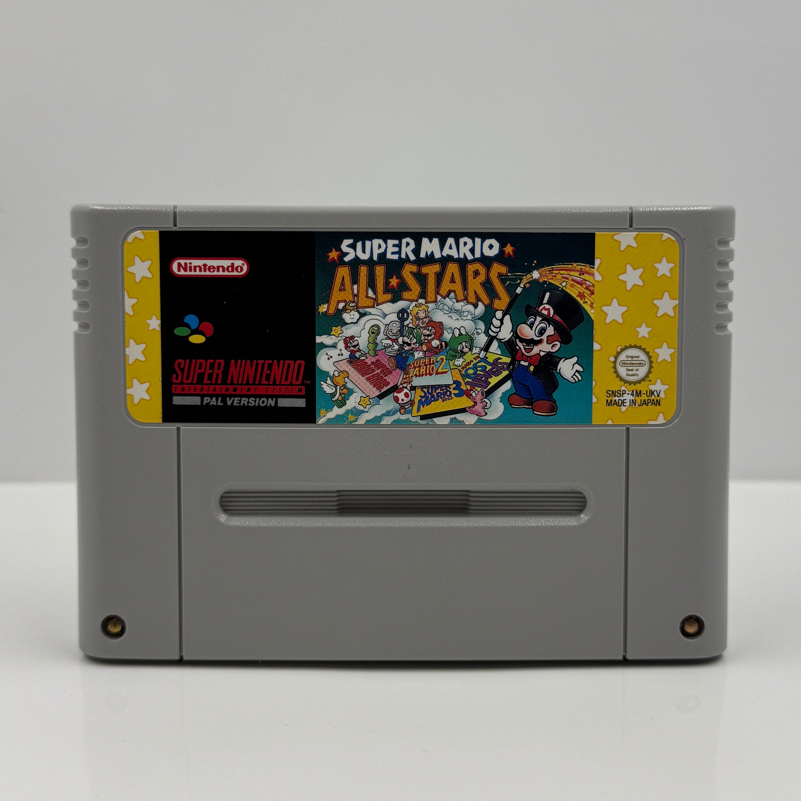 Product photo for SUPER MARIO ALL STARS NINTENDO SNES GAME