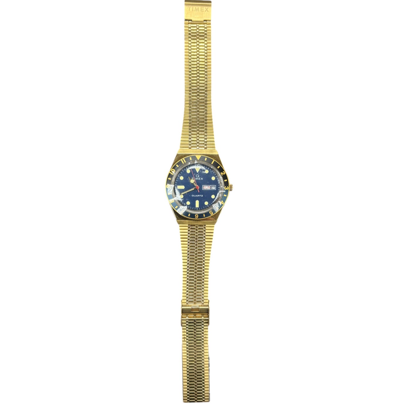 Product photo for Timex Q TW2U61500 Blue Face
