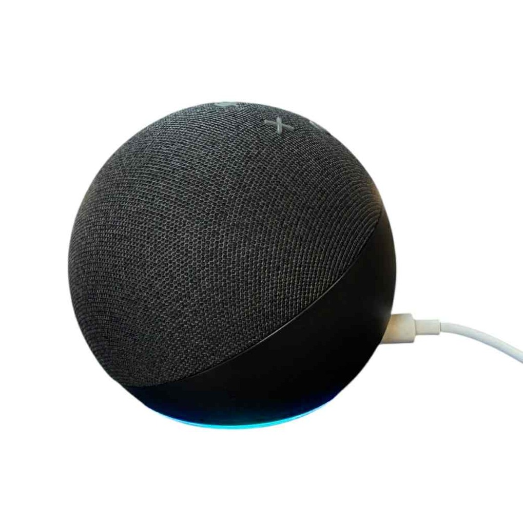 Product photo for Amazon Echo Dot 4th Gen (B7W64E) - Black, B