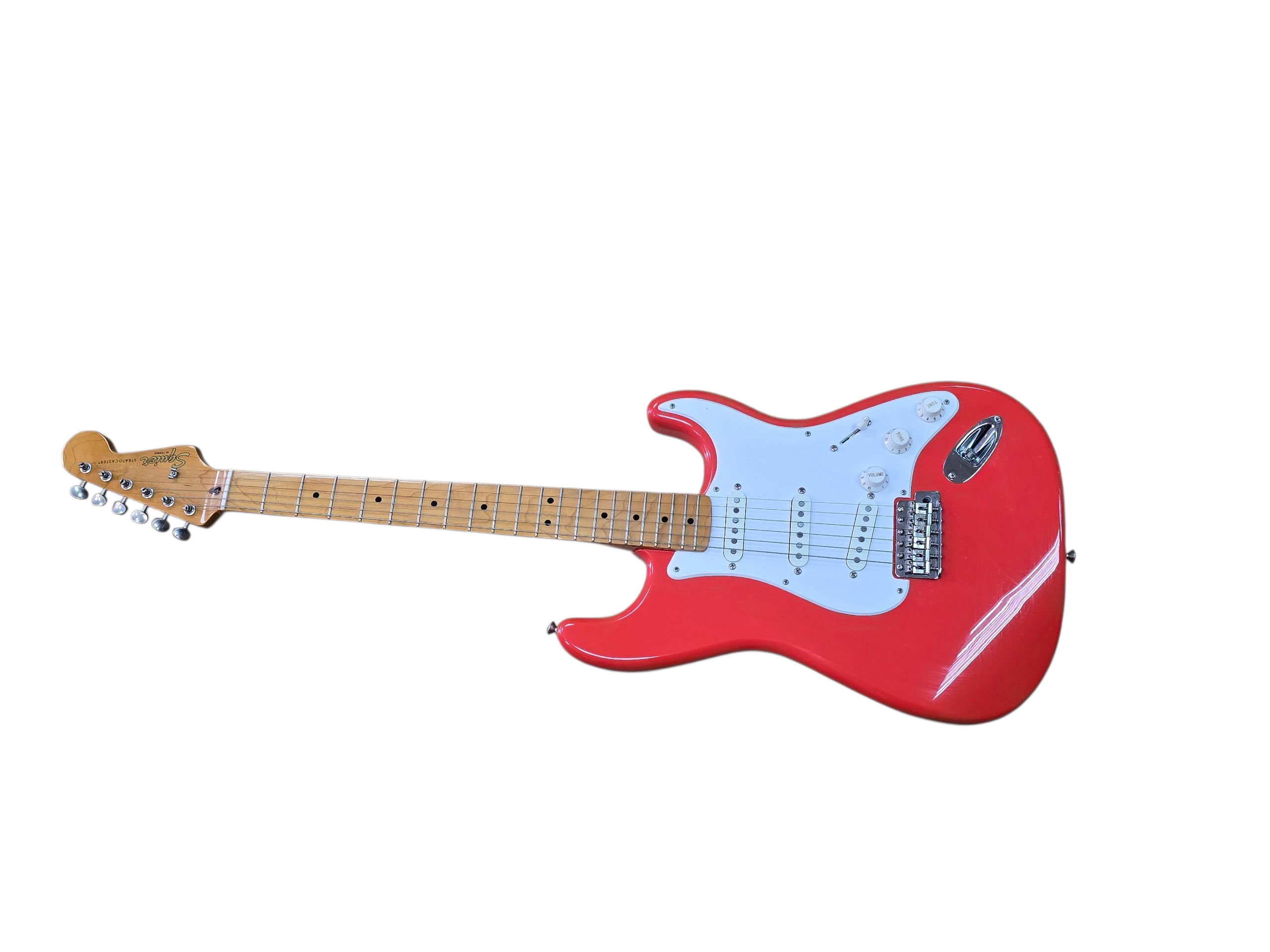 Product photo for Squire 2011 Classic Vibe 50s Stratocaster - Fiesta Red