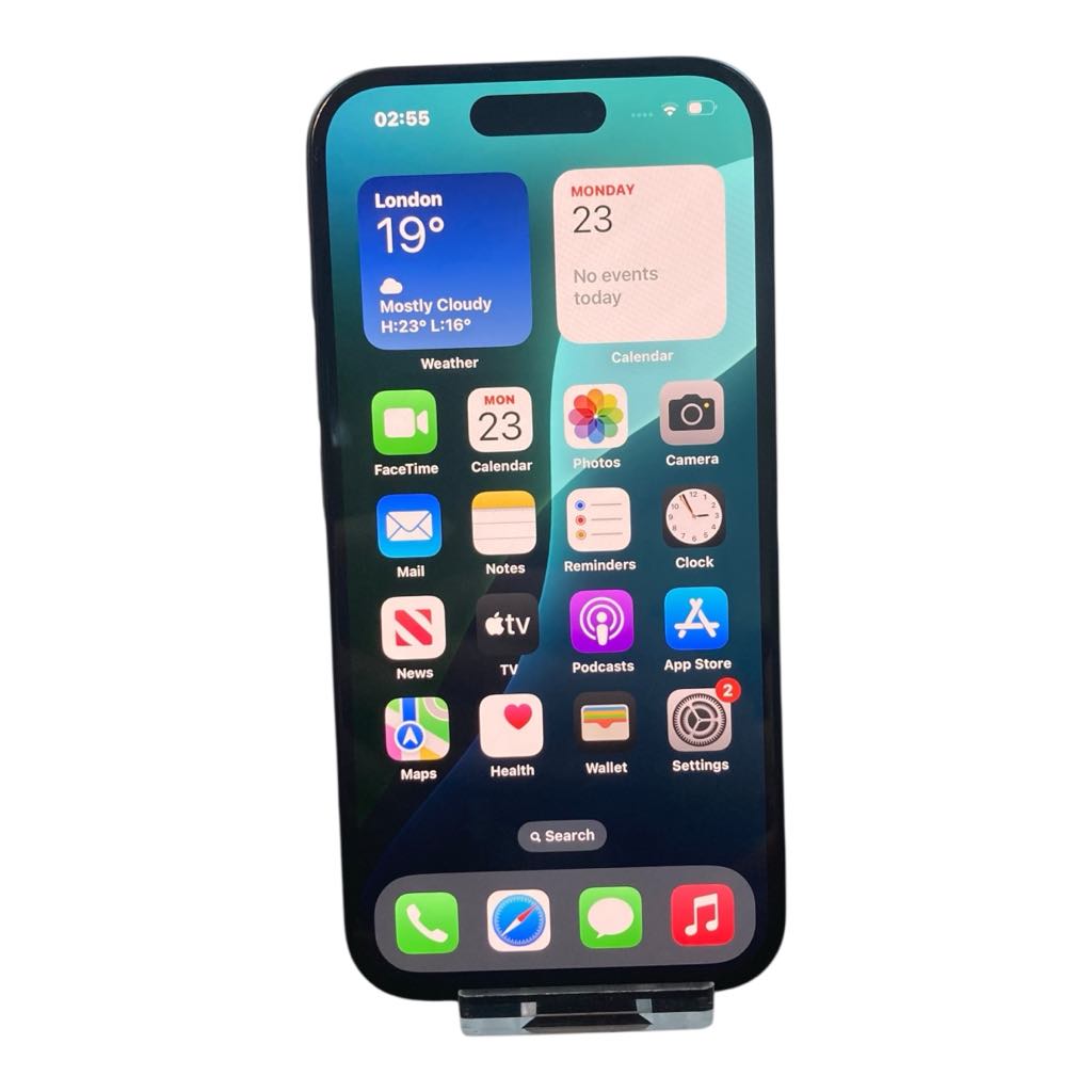 Product photo for Apple iPhone 16 128GB Black, Unlocked B