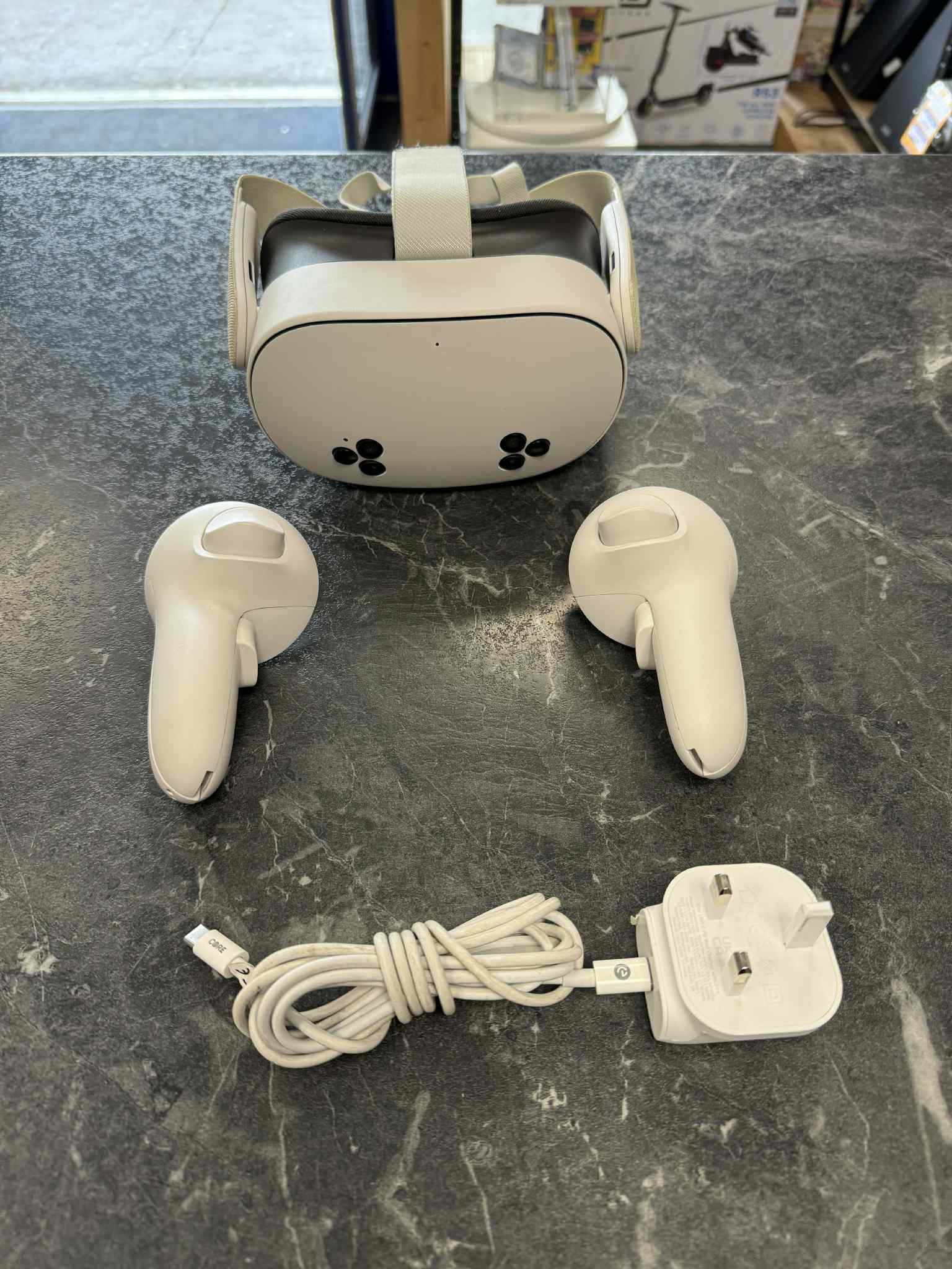 Product photo for META Quest 3s VR 128GB Mixed Reality Headset with Controllers