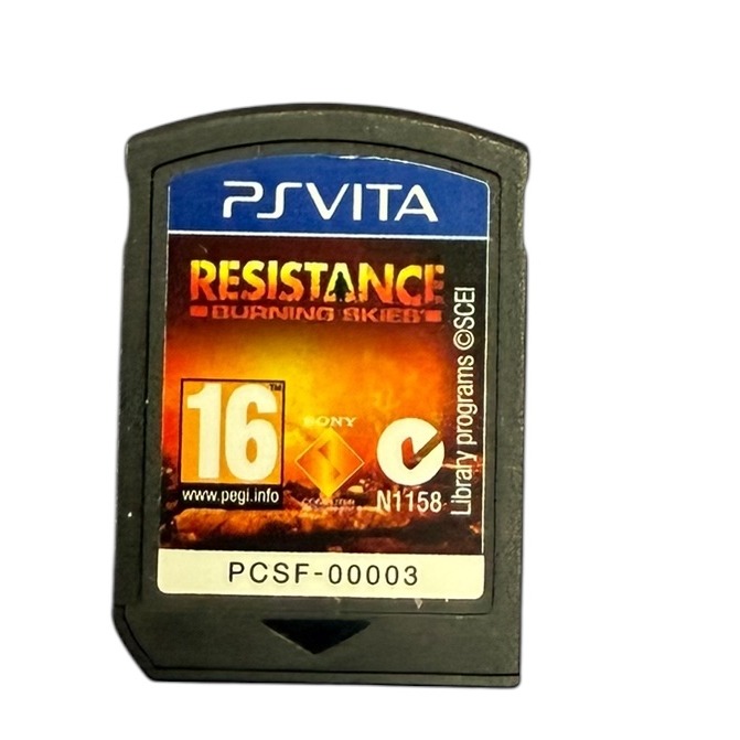 Product photo for Resistance Burning Skies PS Vita Cartridge Only