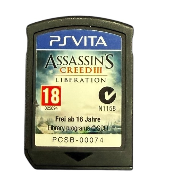 Product photo for Assassins Creed III PS Vita Cartridge Only