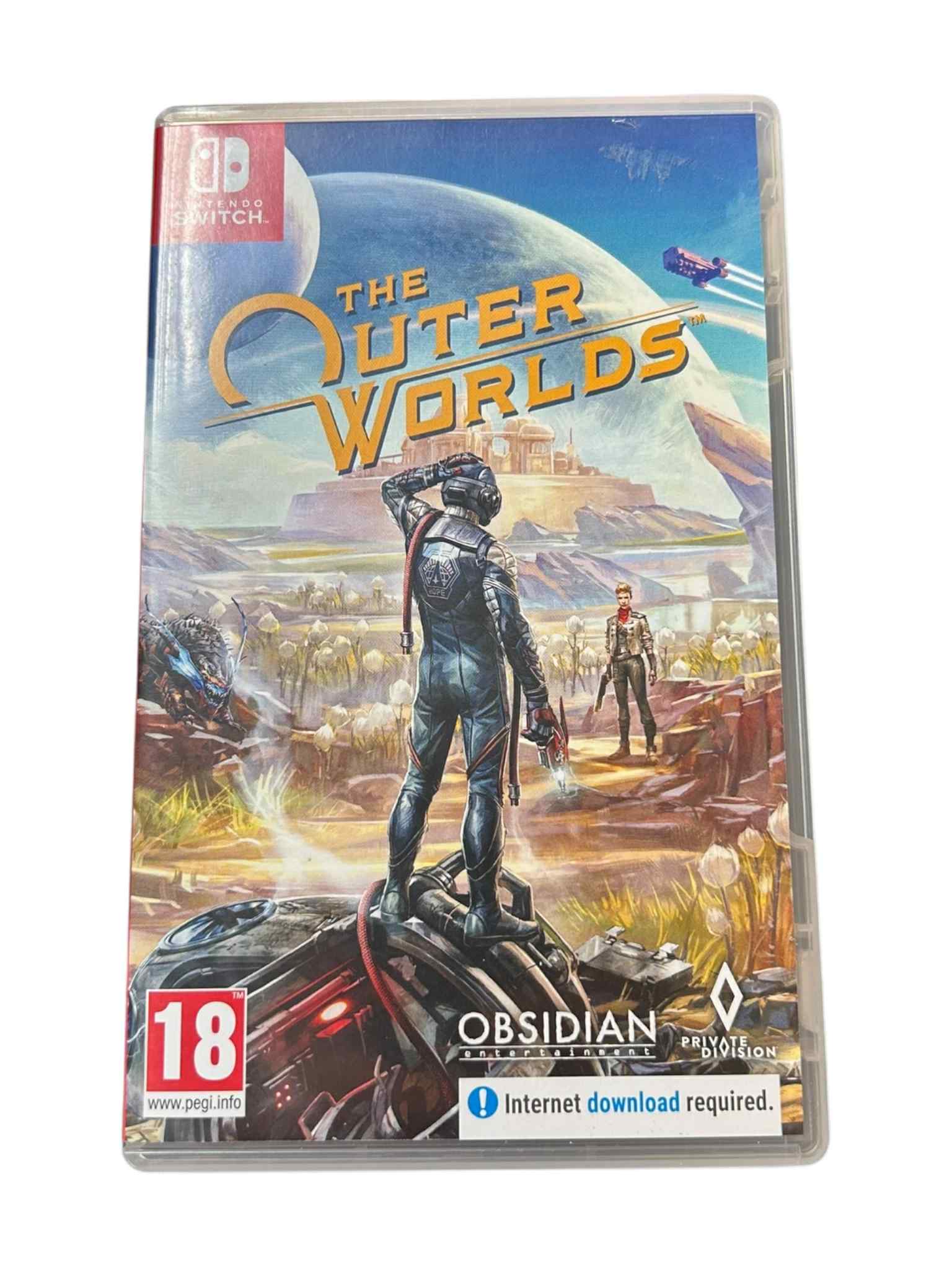 Product photo for The Outer Worlds (18) - Nintendo Switch Game