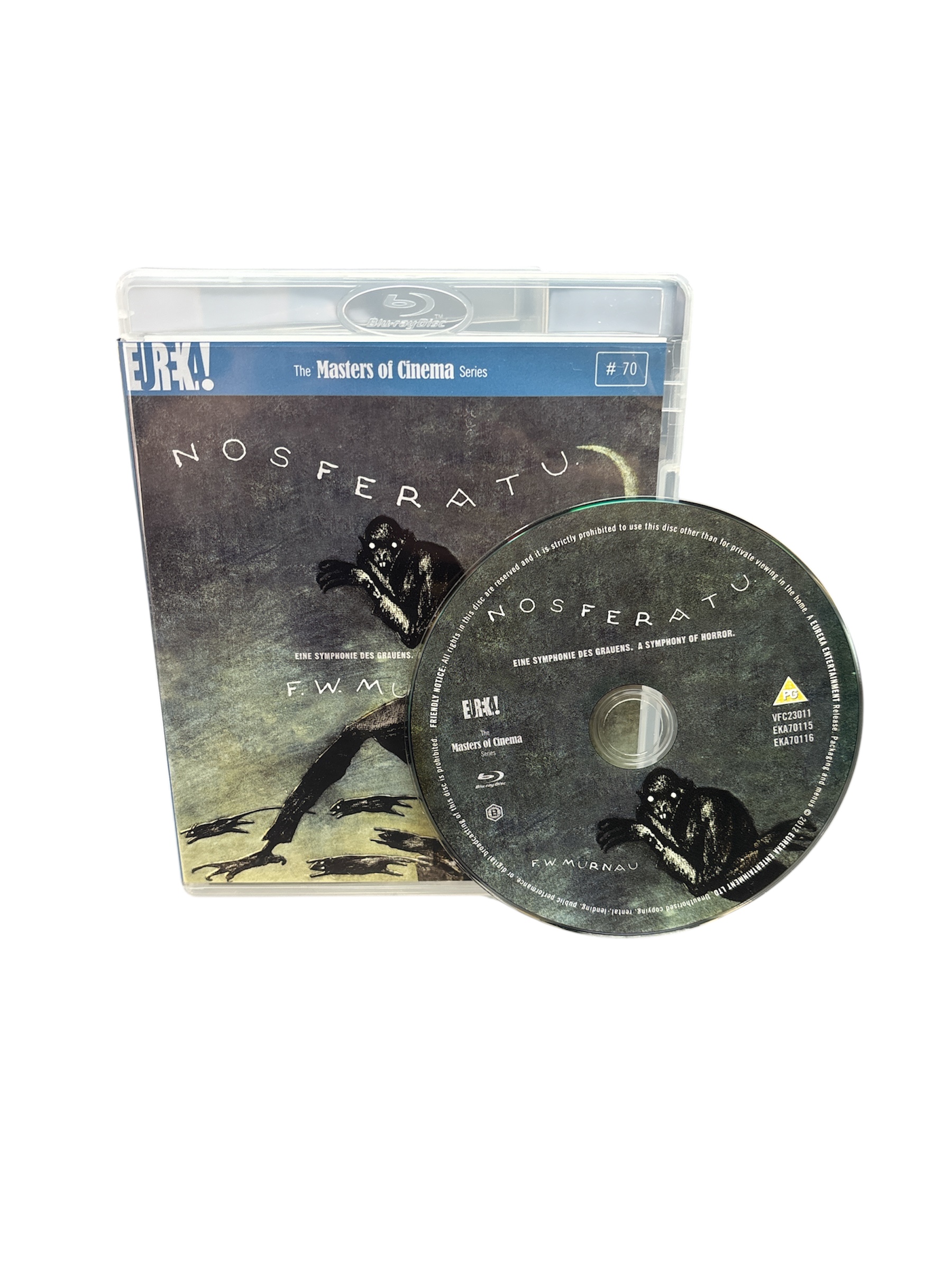 Product photo for Nosferatu - Masters of Cinema Series