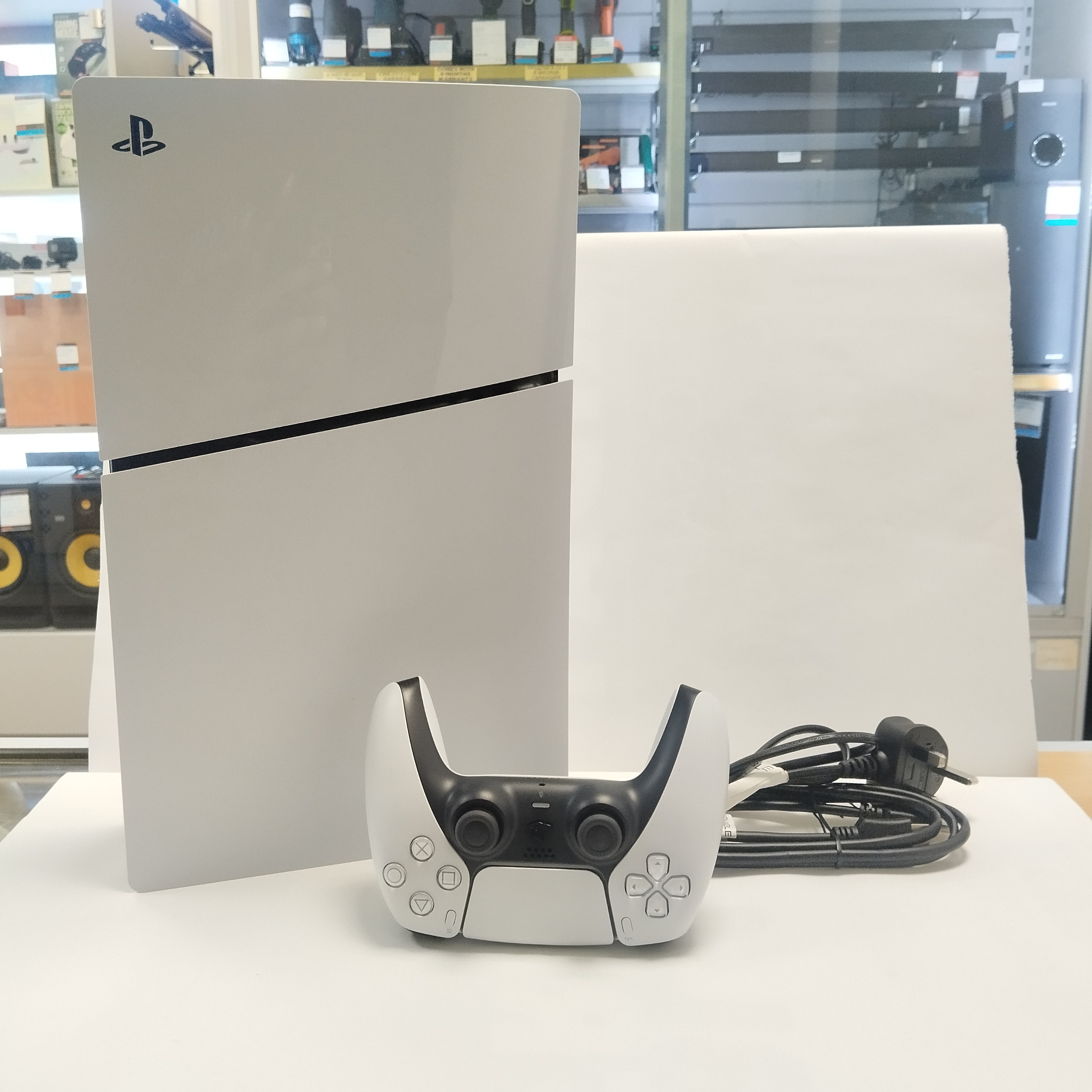 Product photo for Sony PlayStation 5 Slim Digital Edition.