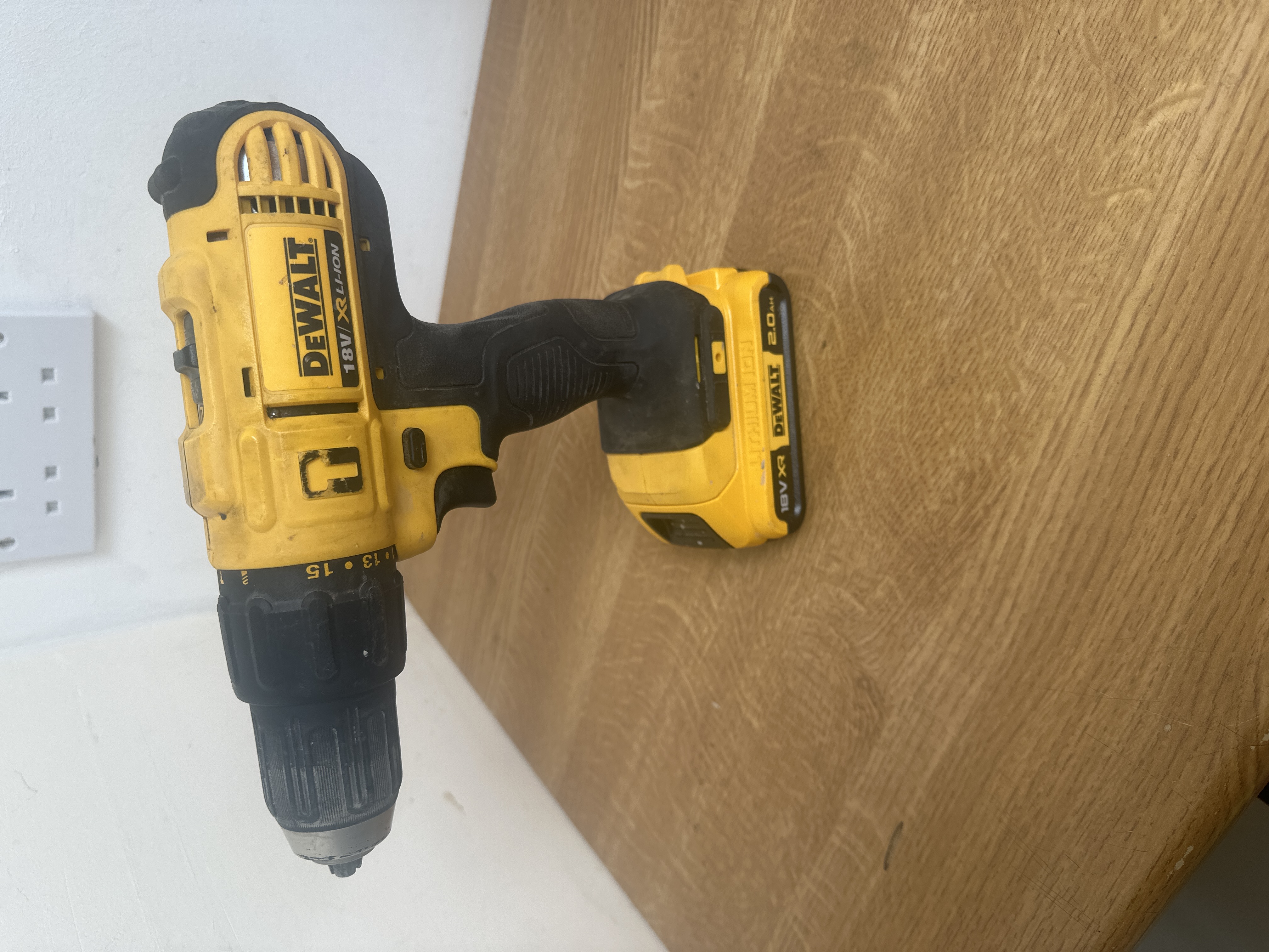 Product photo for Dewalt  dewalt dcd776 with 2 ah battery