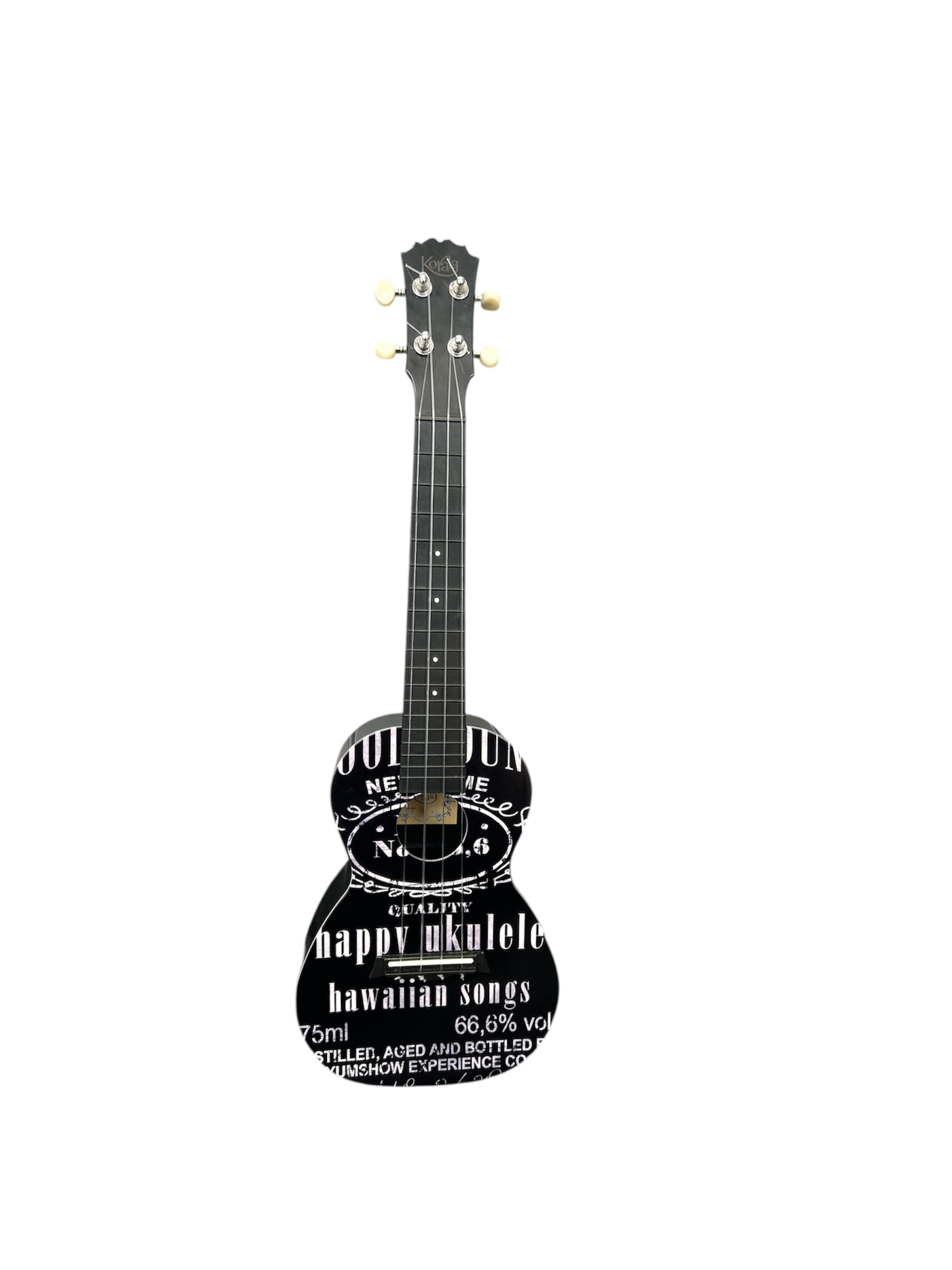 Product photo for Korala Concert Polycarbonate Happy Hawaiian Ukulele
