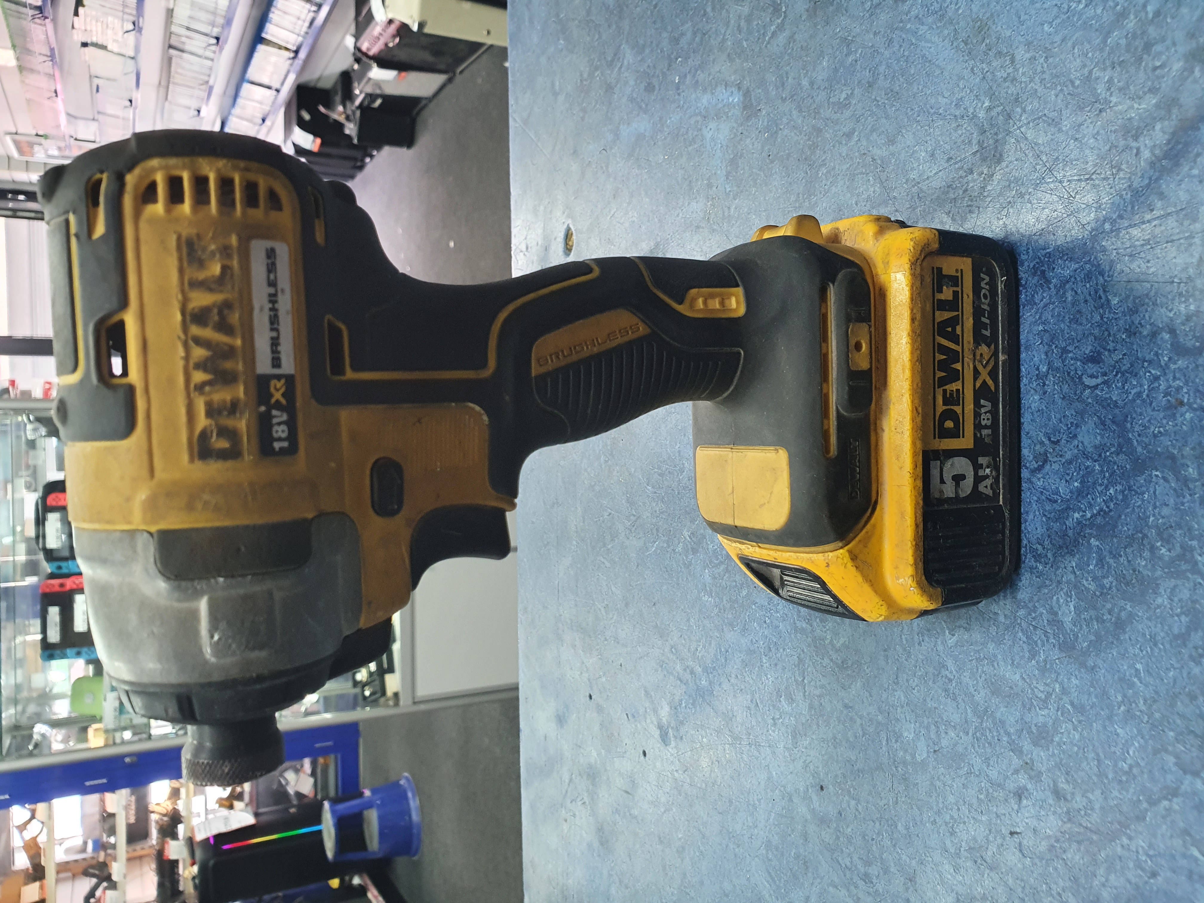 Product photo for Dewalt DCF787 Brushless Impact Driver and 18V Battery