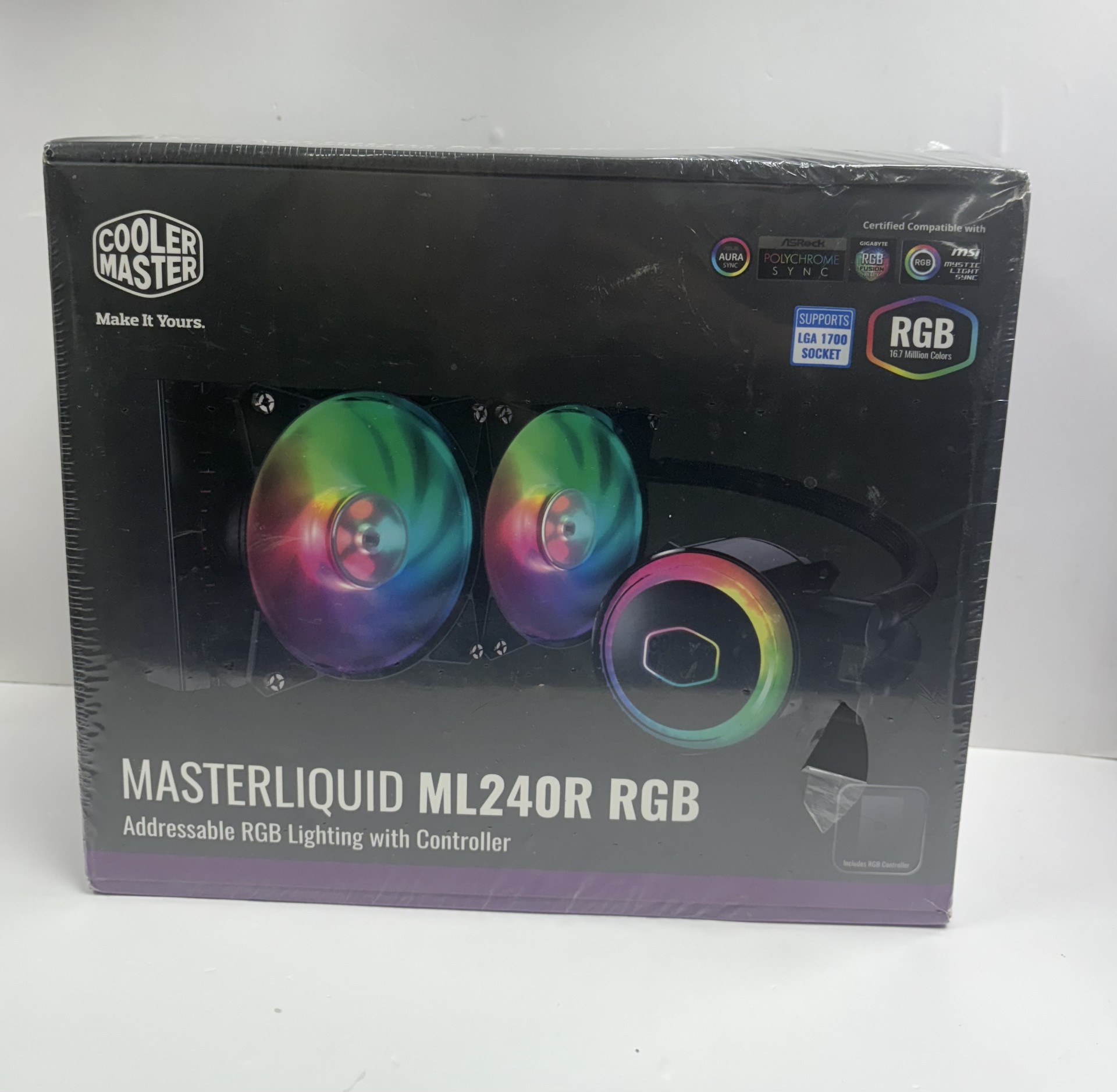 Product photo for Cool Master Master Liquid ML24OR RGB