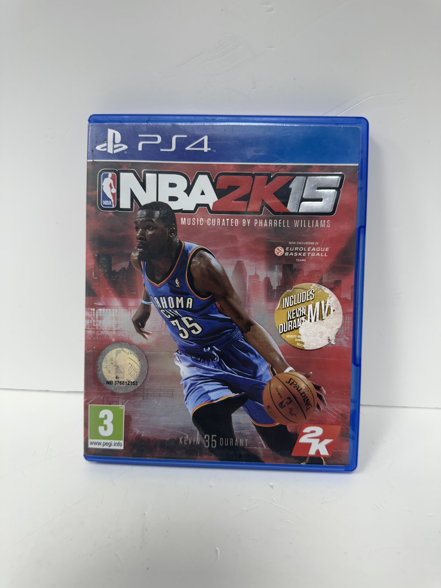 Product photo for NBA2K15 PS4 GAME