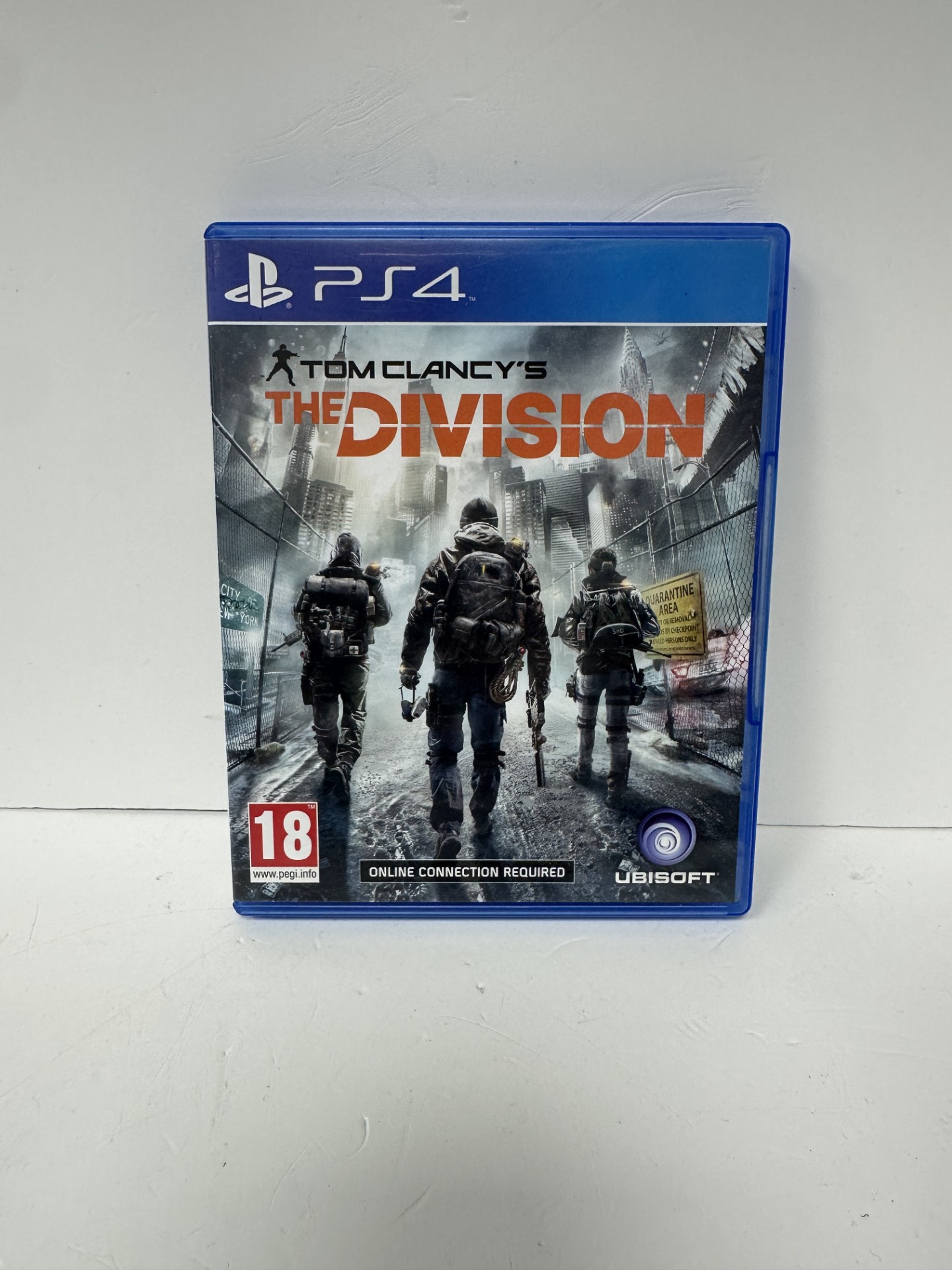 Product photo for TOM CLANCYS THE DIVISION PS4 GAME