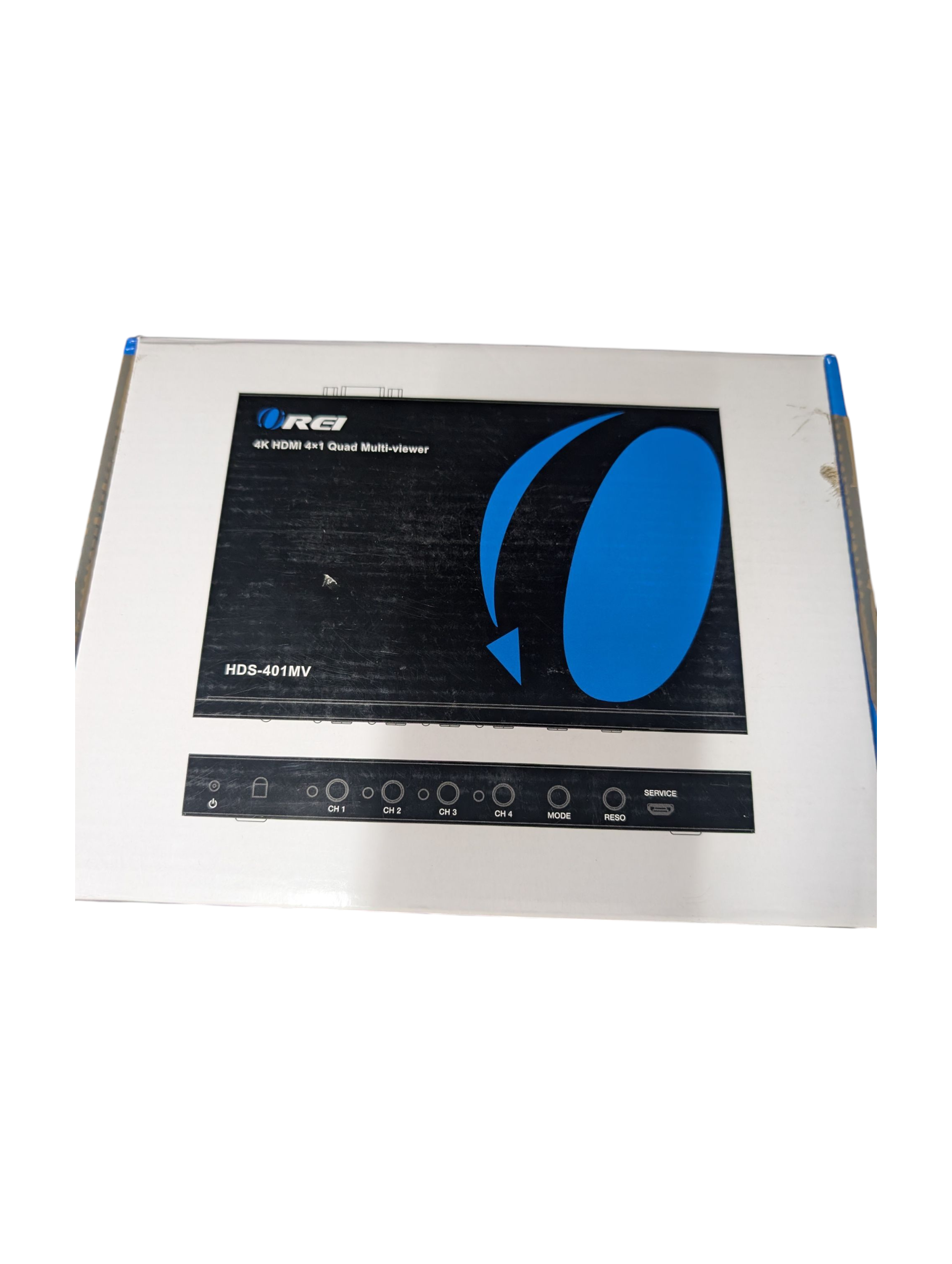 Product photo for OREI HDS‑401MV 4×1 4K@30Hz HDMI Quad Multi‑Viewer