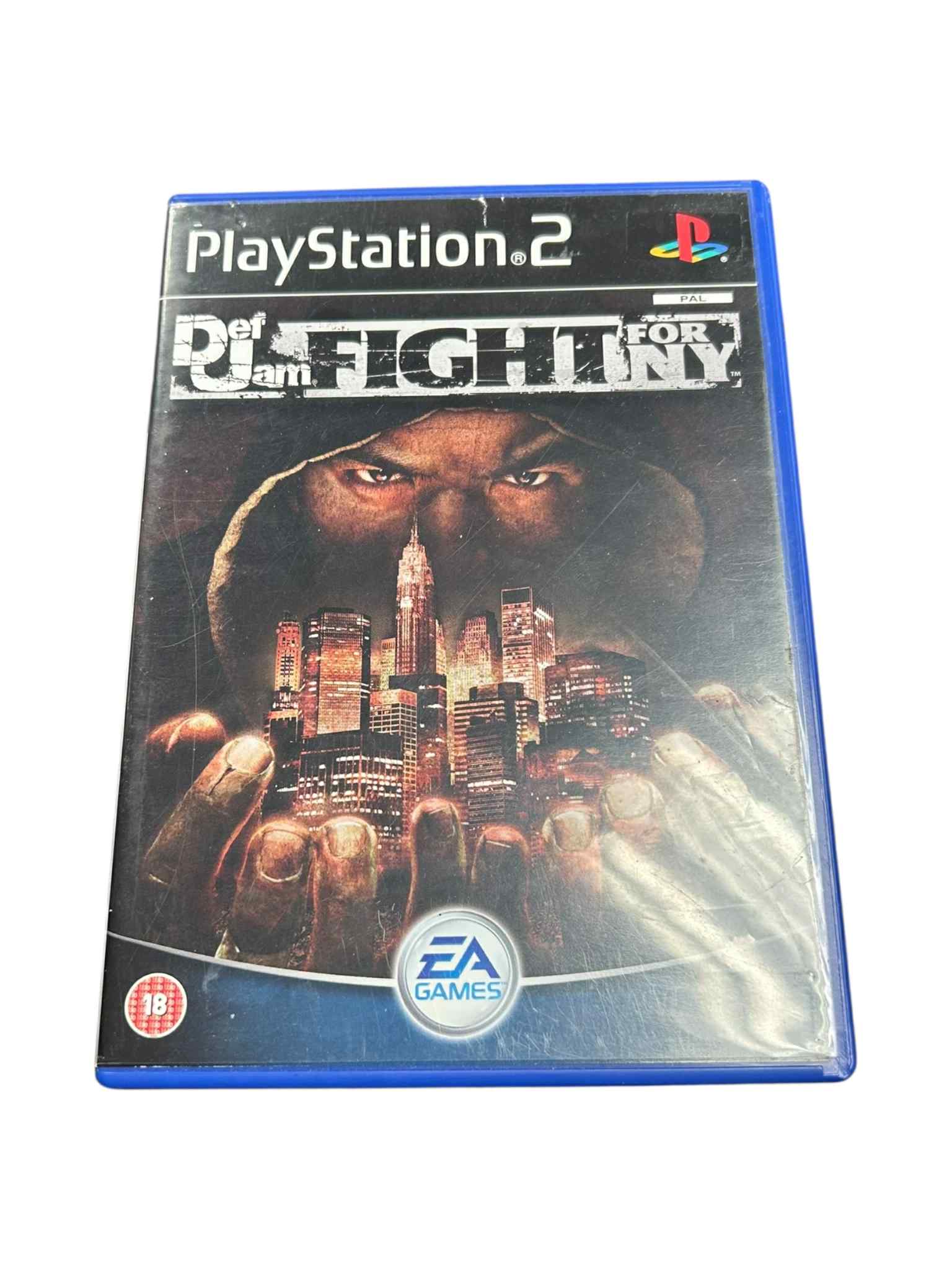 Product photo for Def Jam: Fight for NY (18) - PlayStation 2 Game