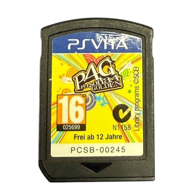 Product photo for P4G Persona 4 Golden PS Vita Cartridge Only