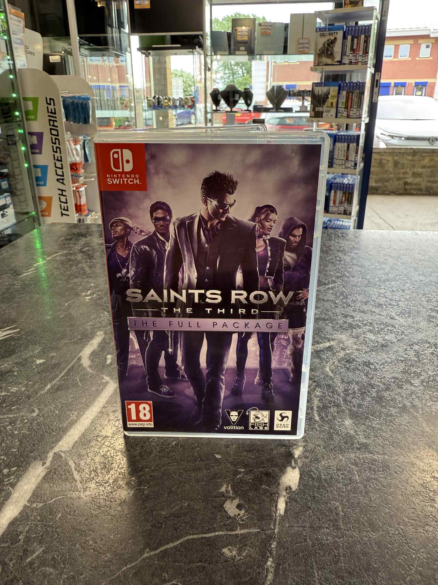 Product photo for Saints Row: The Third - Full Package for Nintendo Switch