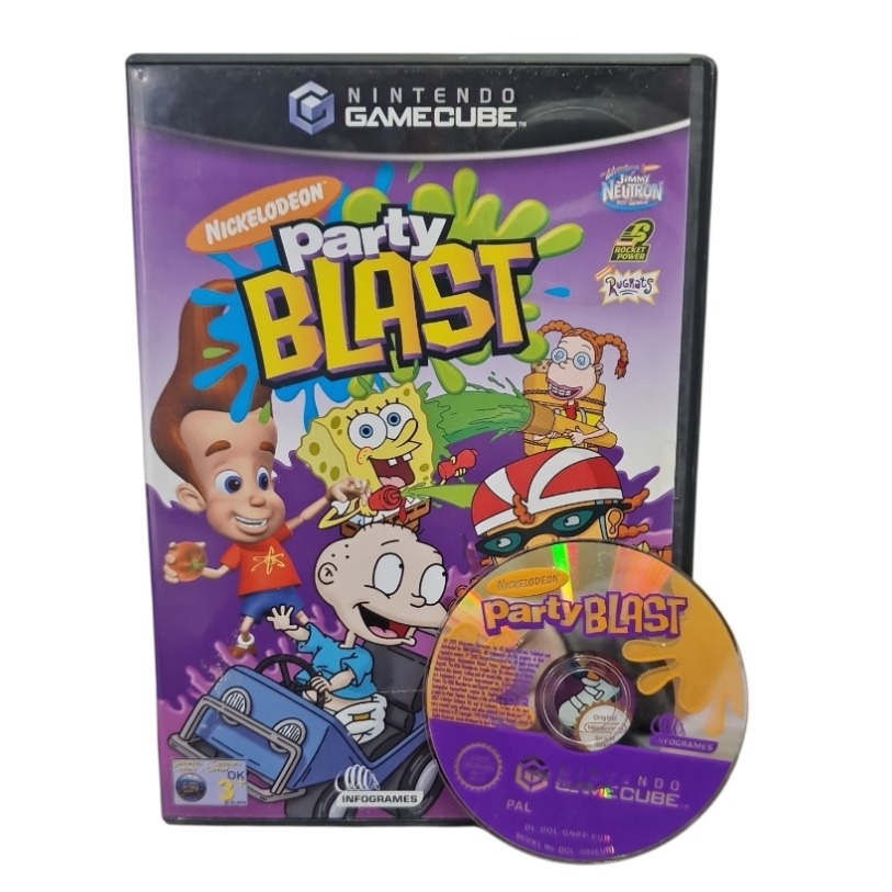 Product photo for Nickelodeon Party Blast - Nintendo GameCude Game (3)