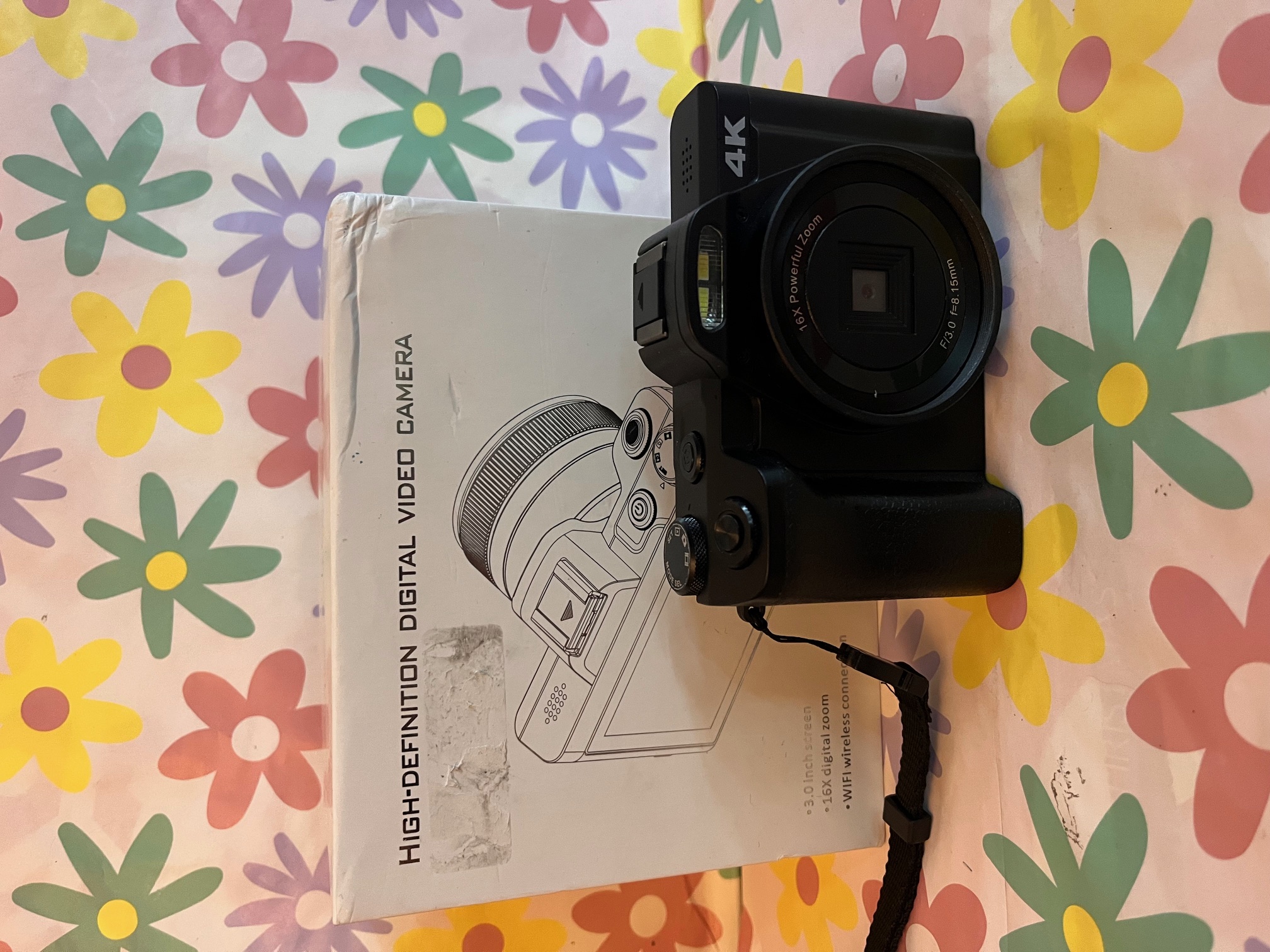 Product photo for 4K 4k Digital camera