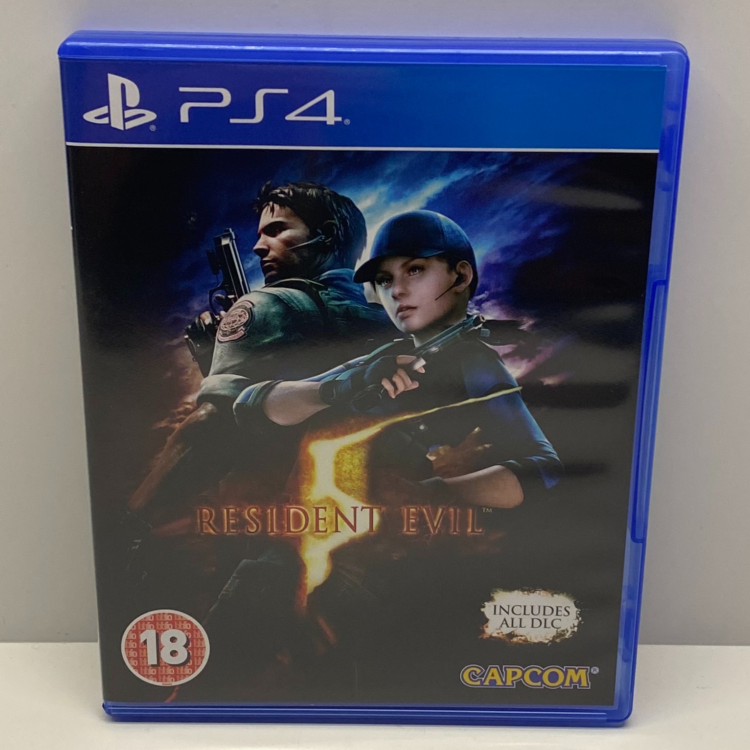 Product photo for Resident Evil 5 for Sony Playstation 4 (PS4)