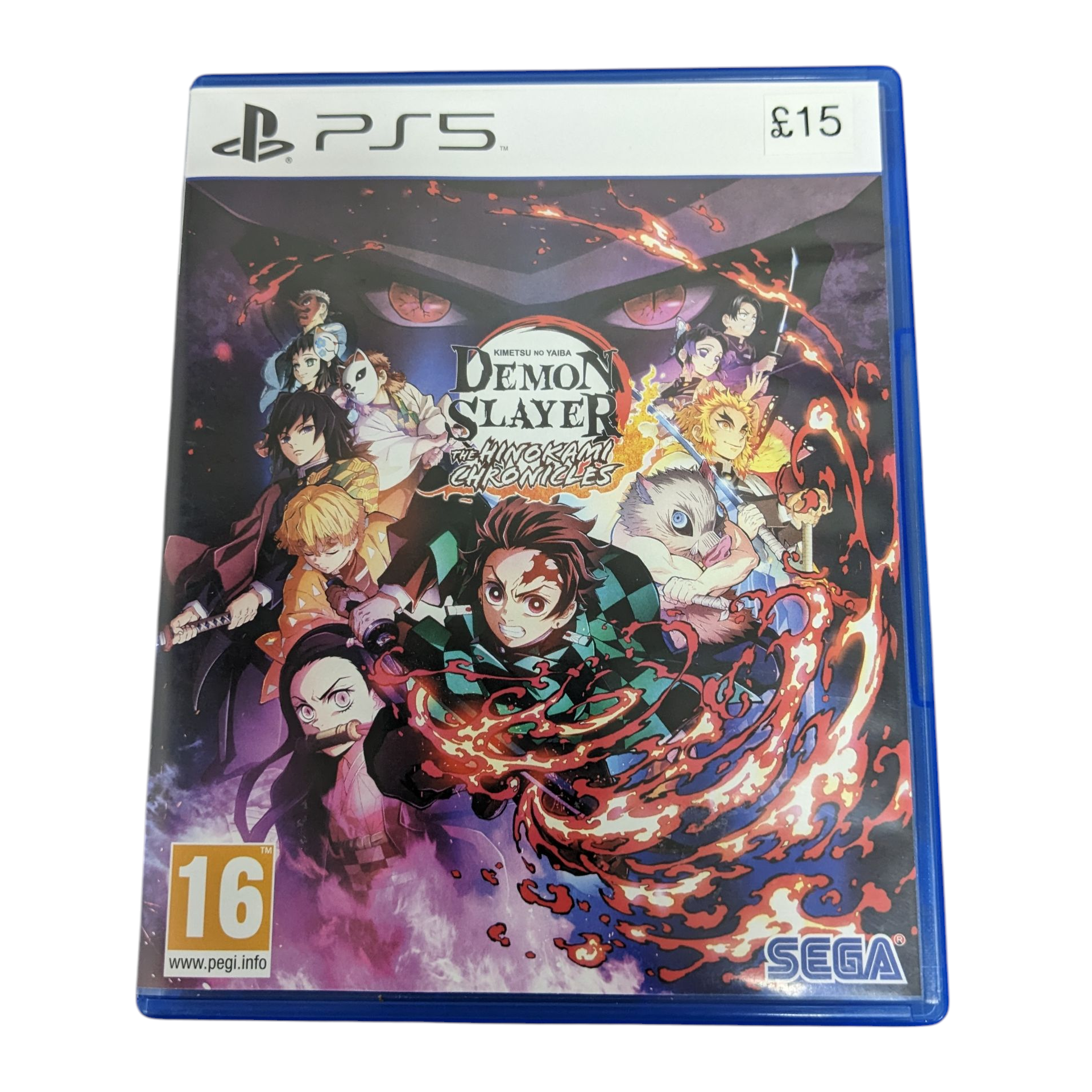 Product photo for Demon Slayer -Kimetsu no Yaiba- The Hinokami Chronicles [PS5]