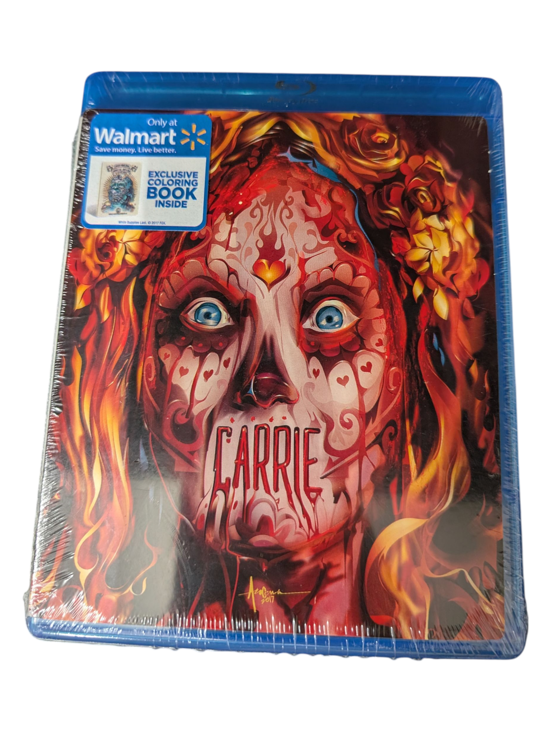 Product photo for Carrie (1976) Blu‑Ray – Brand New & Sealed (Stephen King Classic)