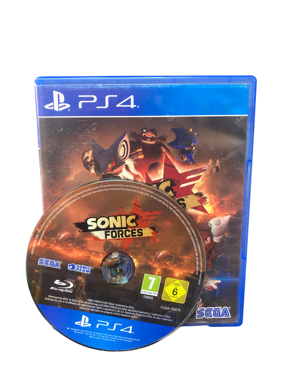 Product photo for Sonic Forces (PS4) *SALE - WAS £7.99*