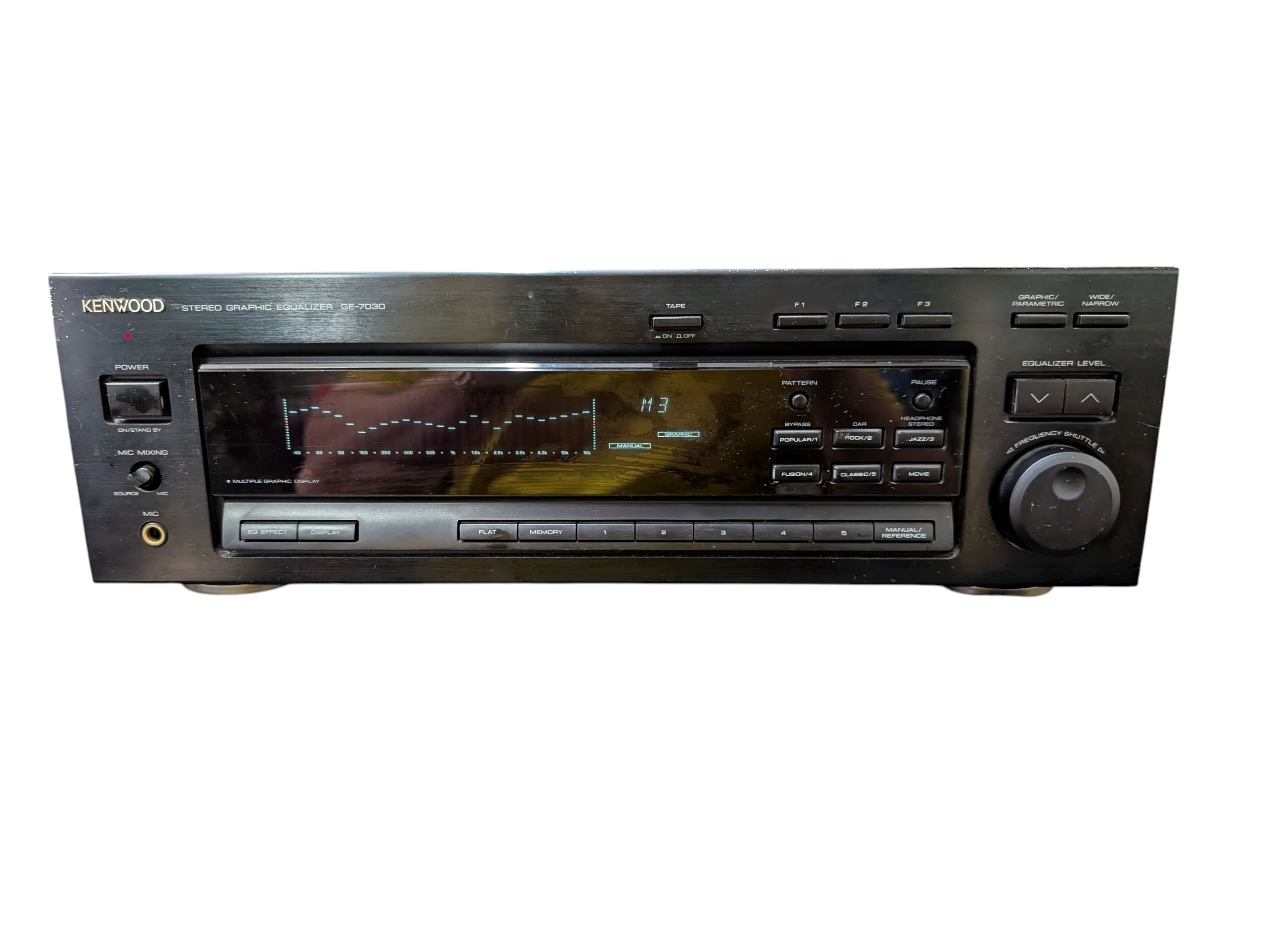 Product photo for Kenwood GE‑7030 Stereo Graphic Equaliser with Spectrum Analyzer
